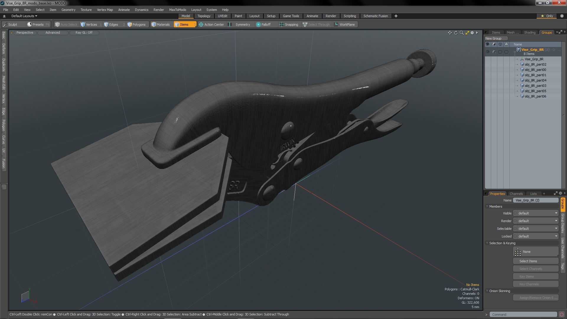 Vise Grip 8R 3D