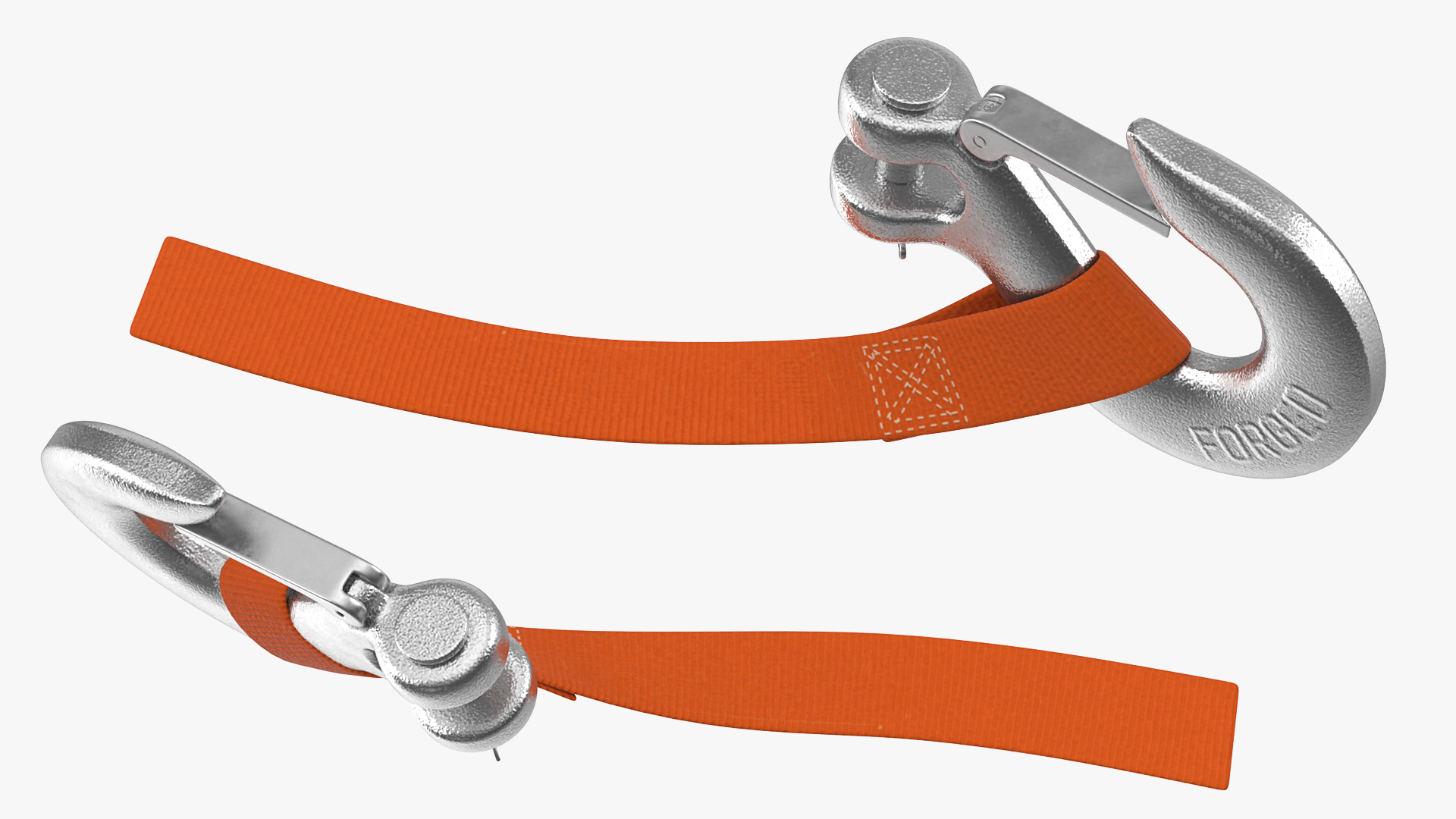 Winch Clevis Hook 3D