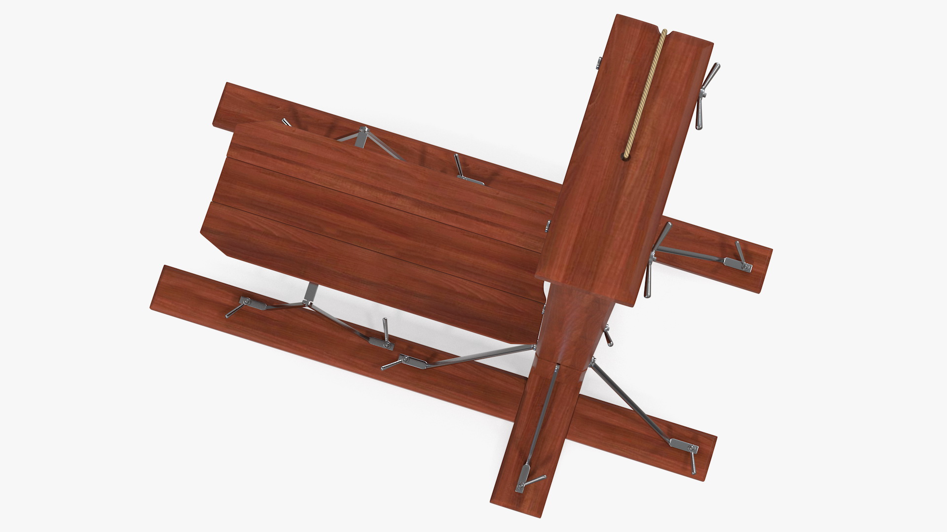 3D Vintage French Revolution Guillotine