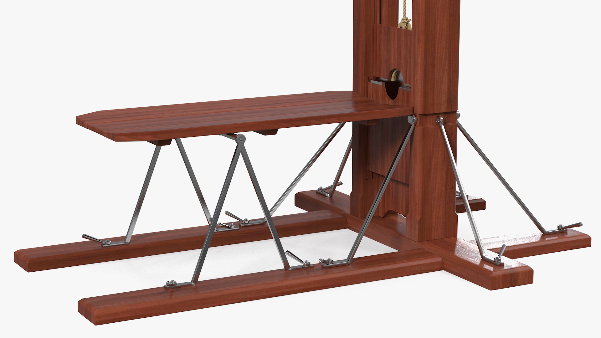 3D Vintage French Revolution Guillotine