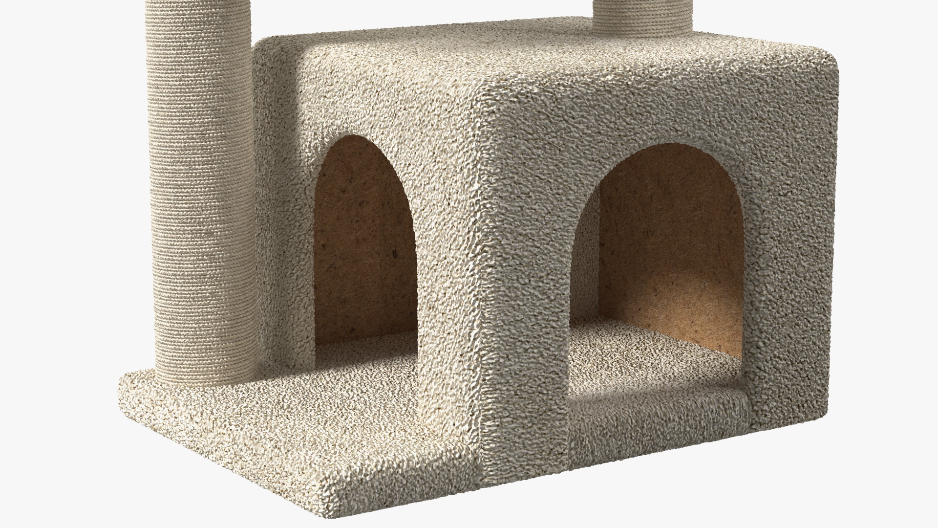 3D Cat Tree 3-Level