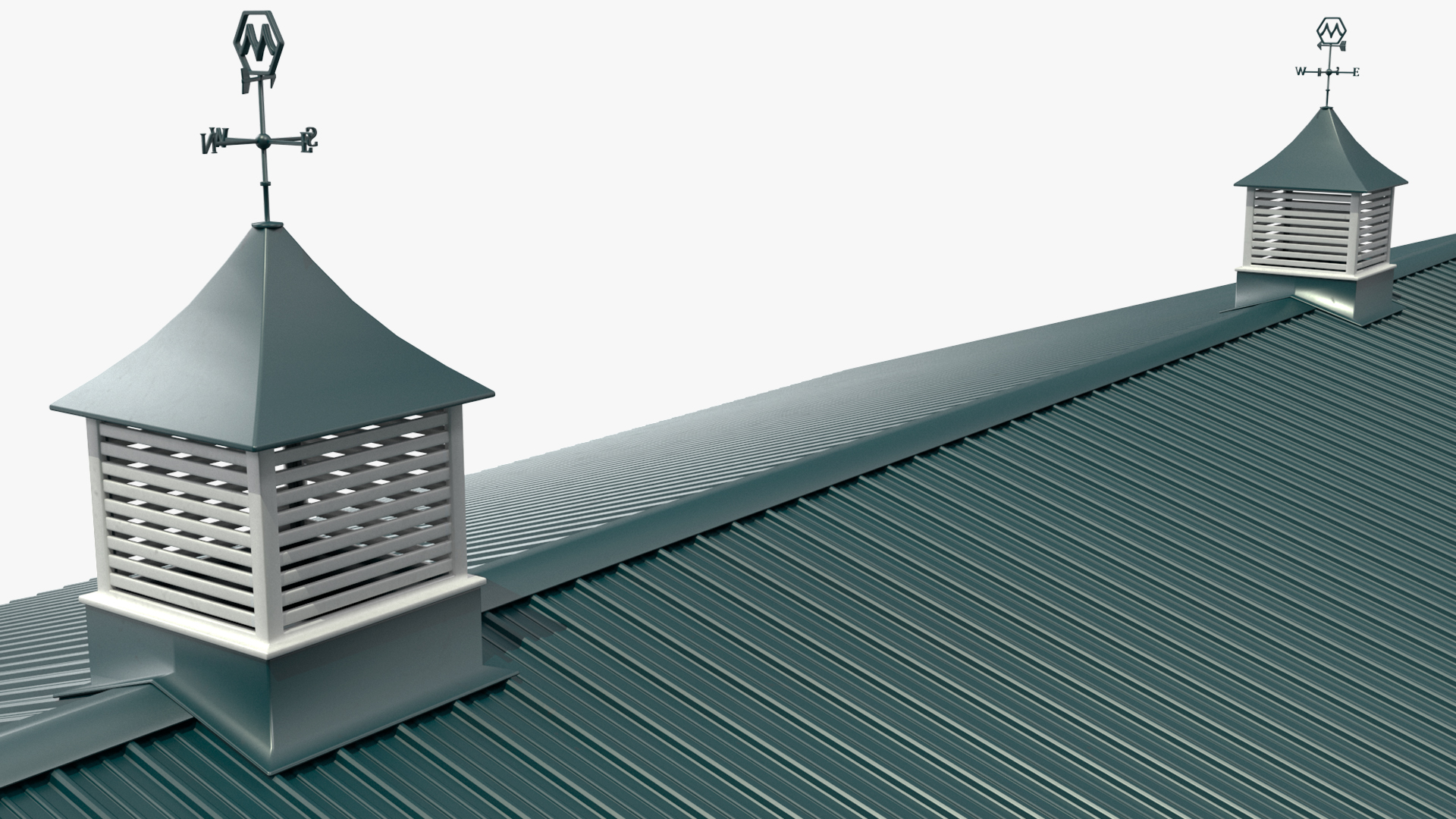 3D Aircraft Storage Hangar model