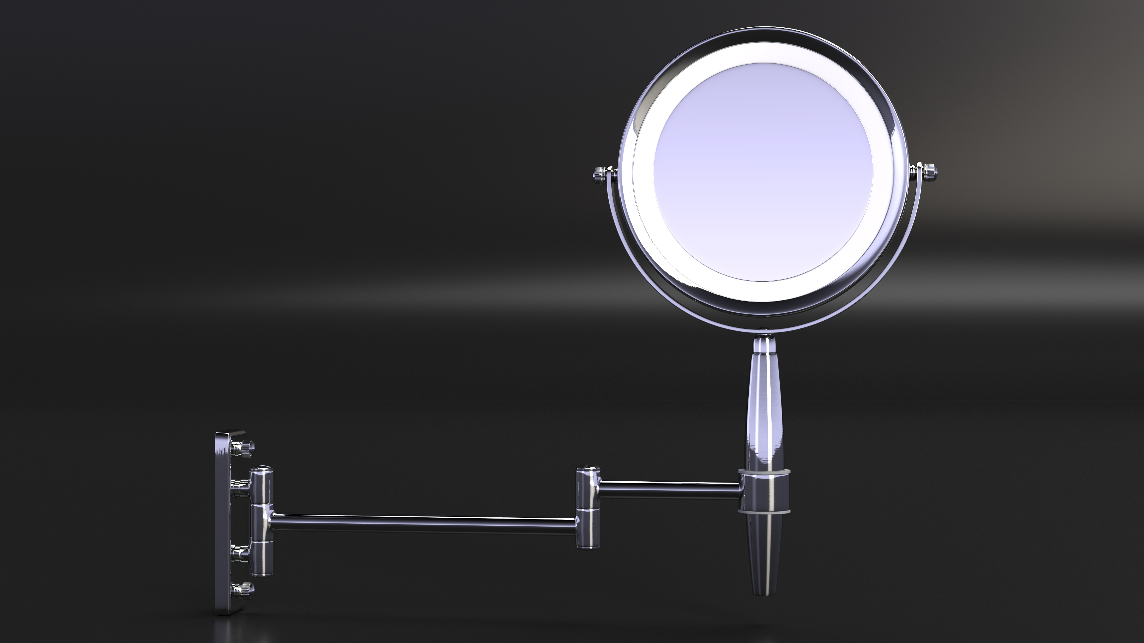 Wall Mounted Makeup Mirror, view 6