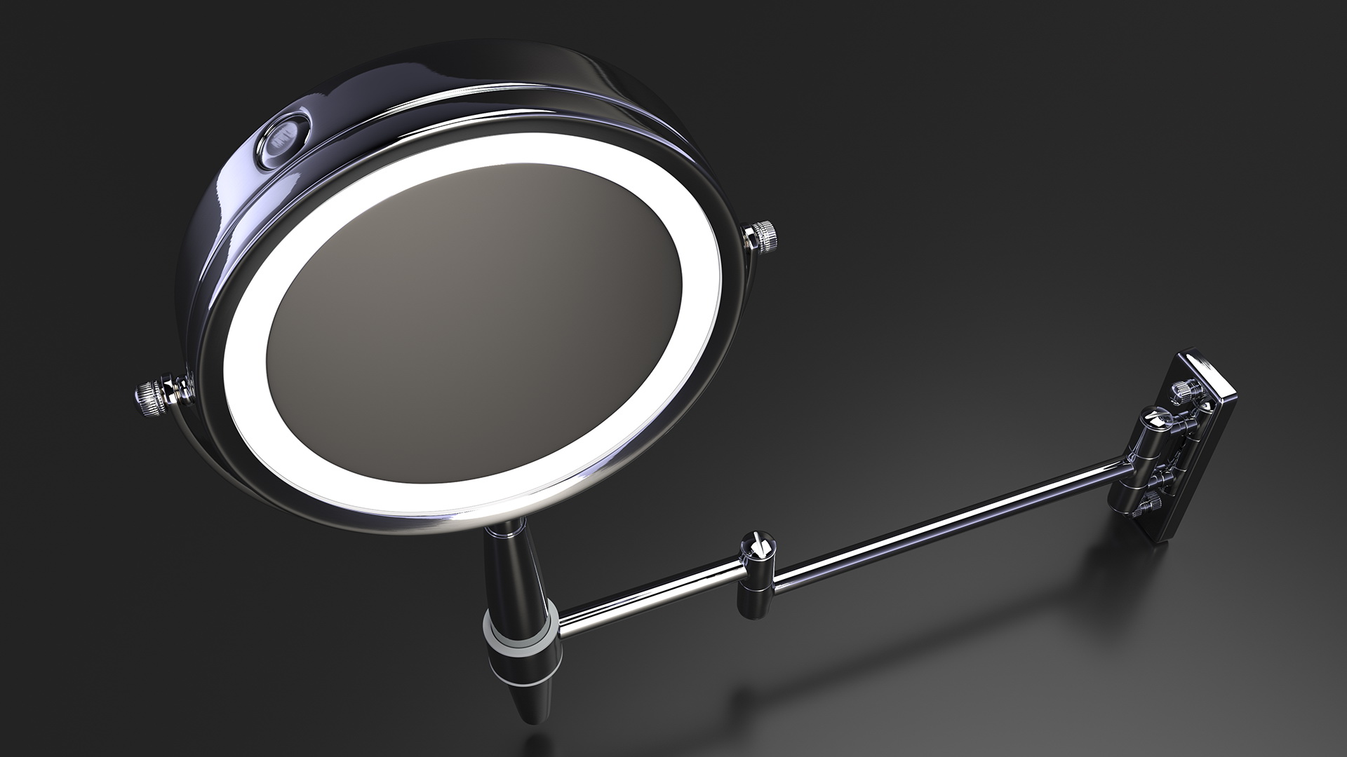 3D Wall Mounted Makeup Mirror