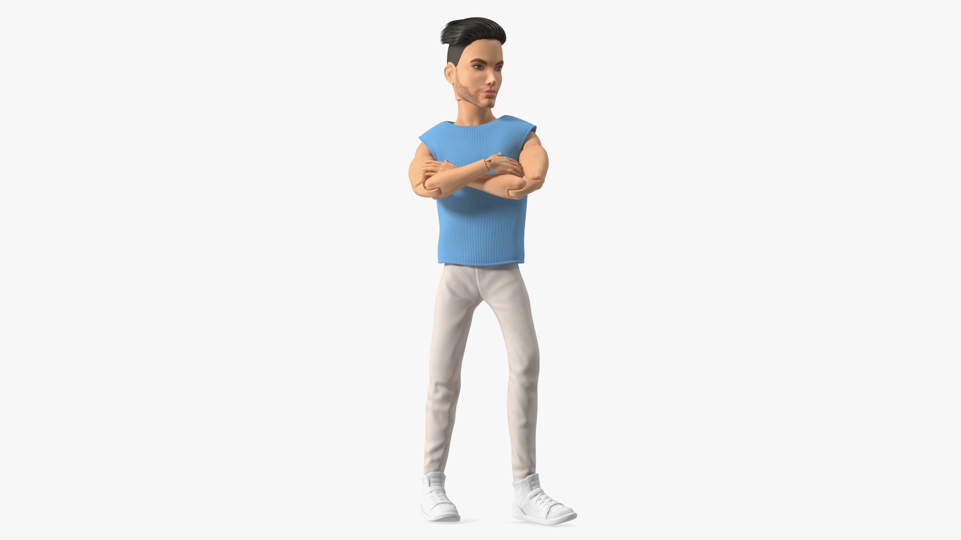 3D Ken Doll Dressed Pose