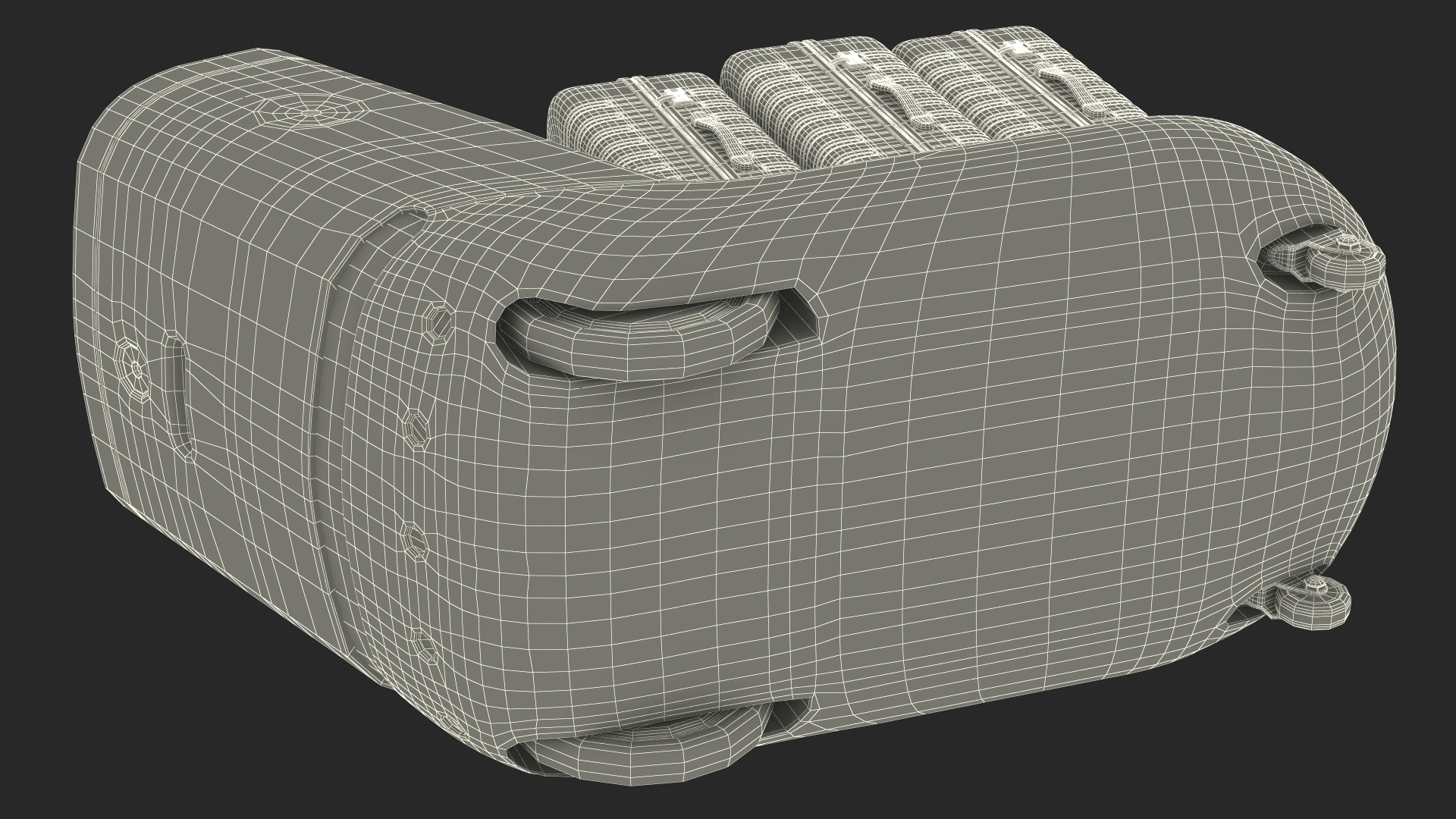 Luggage Bags at KLM Care E Robot 3D