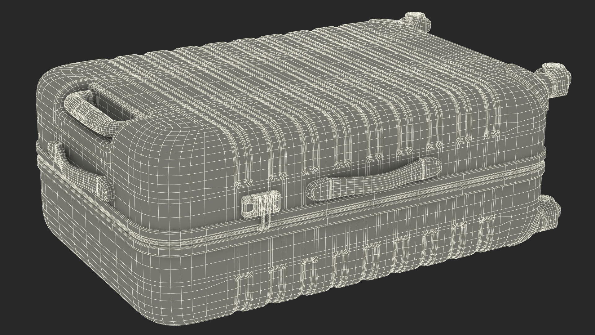 Luggage Bags at KLM Care E Robot 3D