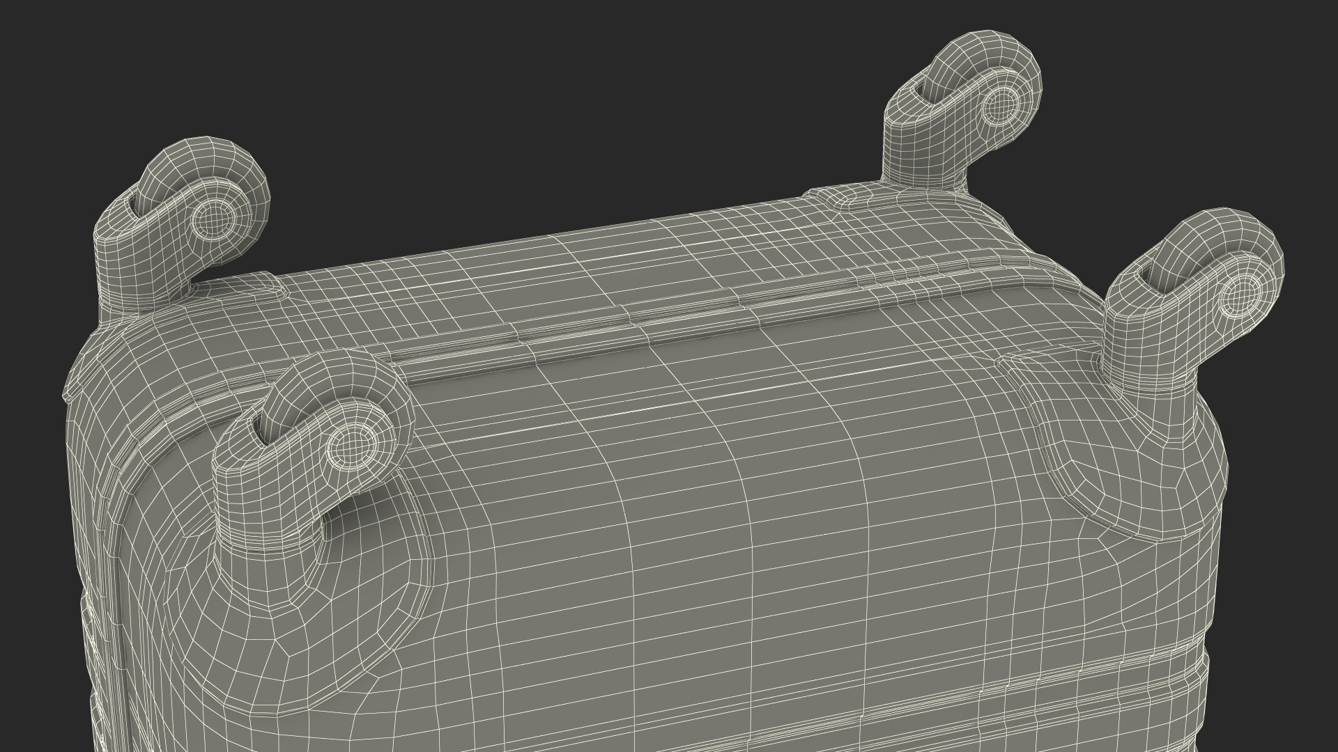 Luggage Bags at KLM Care E Robot 3D