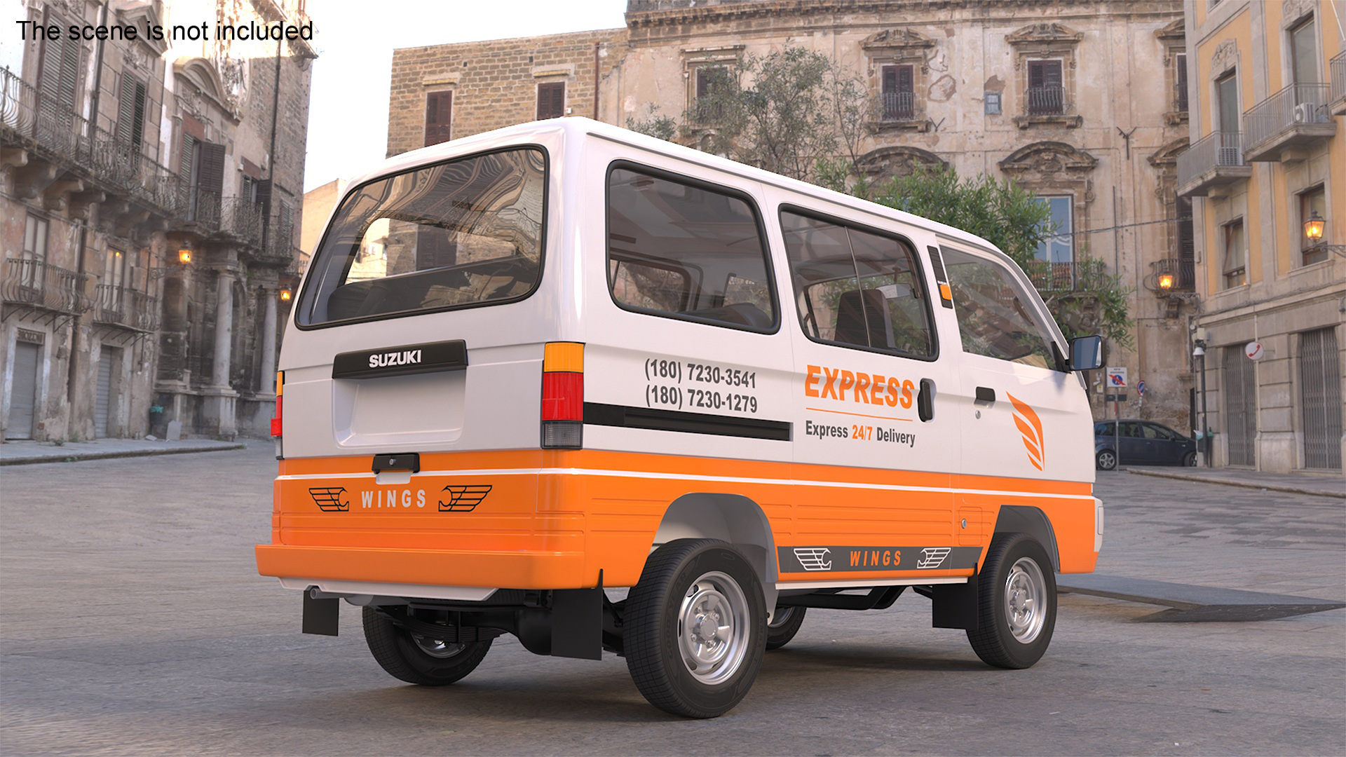 Suzuki Passenger Delivery Van 3D model