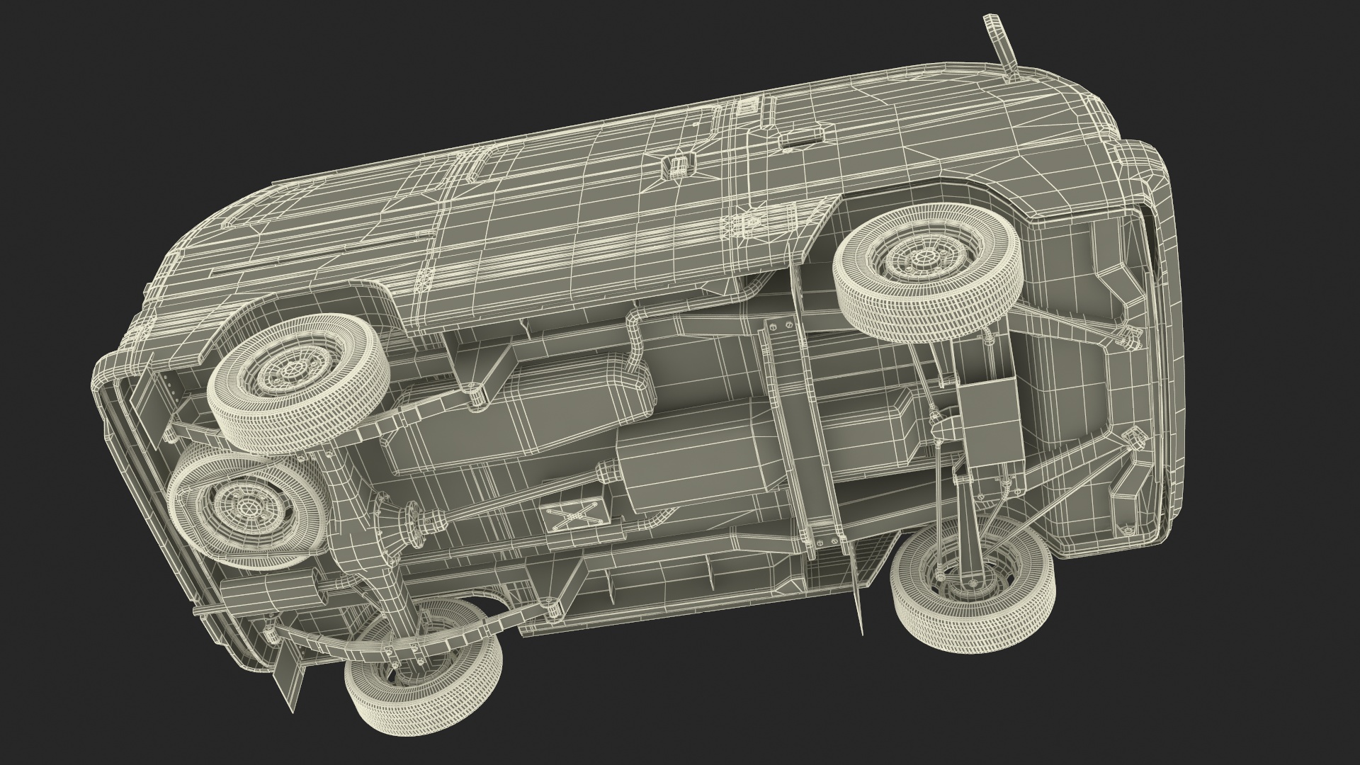 Suzuki Passenger Delivery Van 3D model