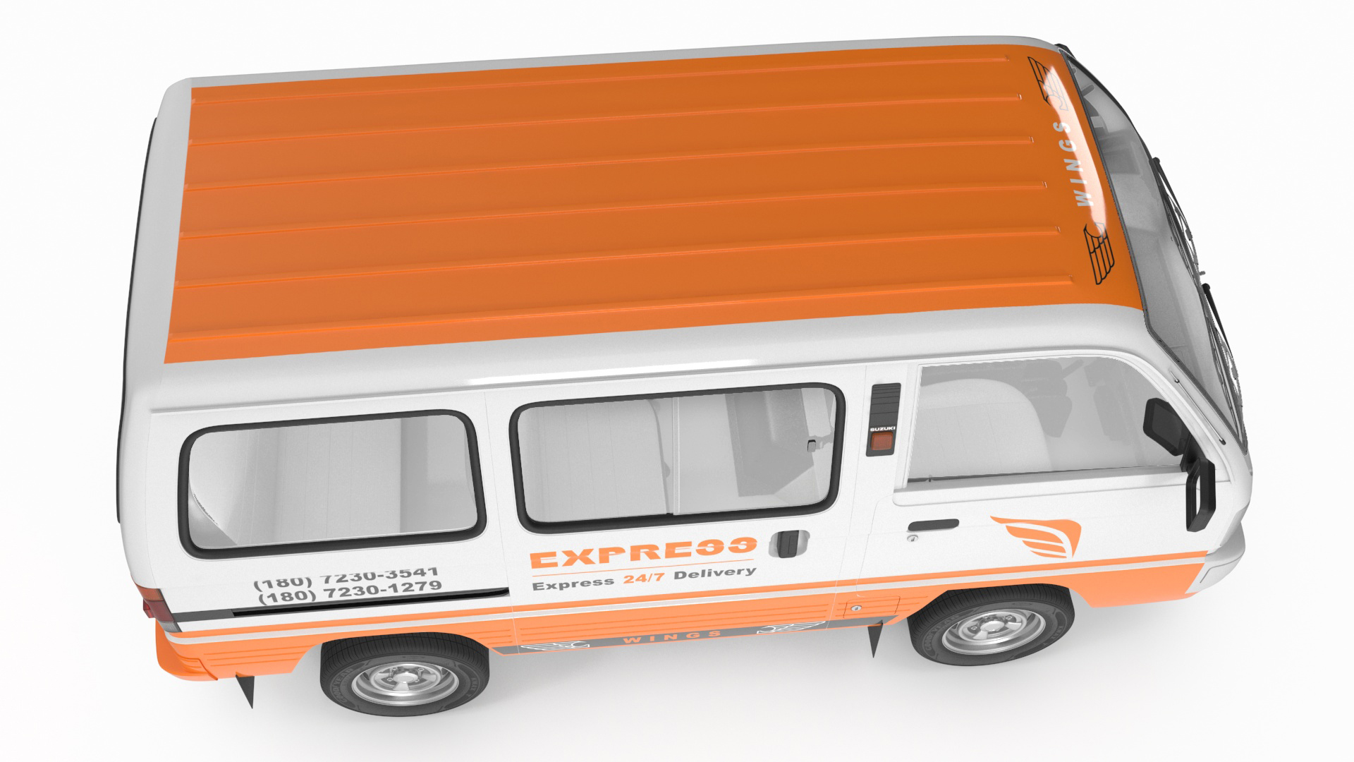 Suzuki Passenger Delivery Van 3D model