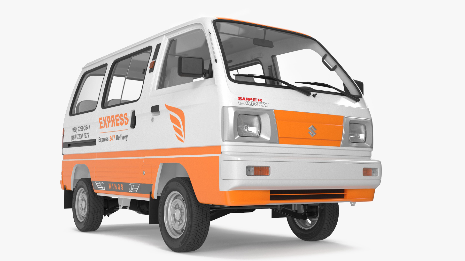 Suzuki Passenger Delivery Van 3D model