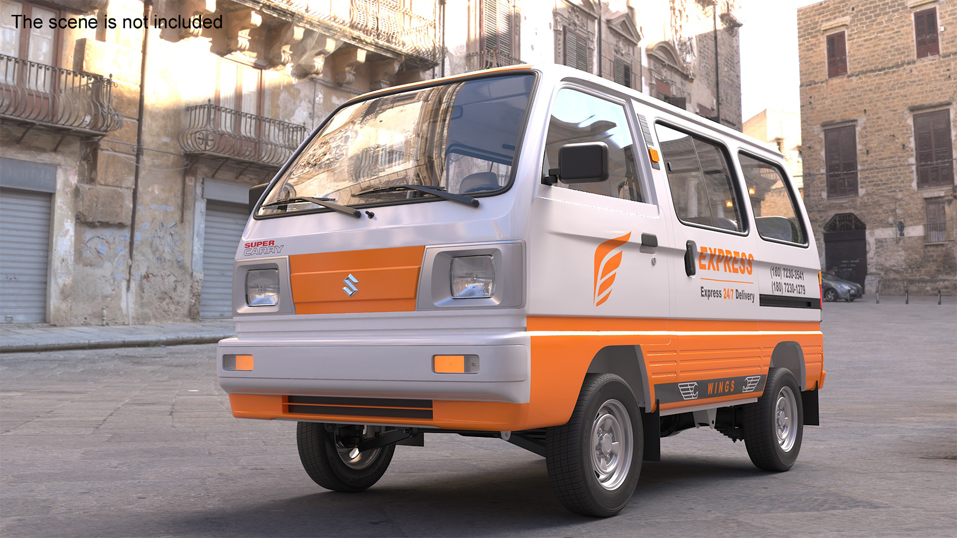Suzuki Passenger Delivery Van 3D model