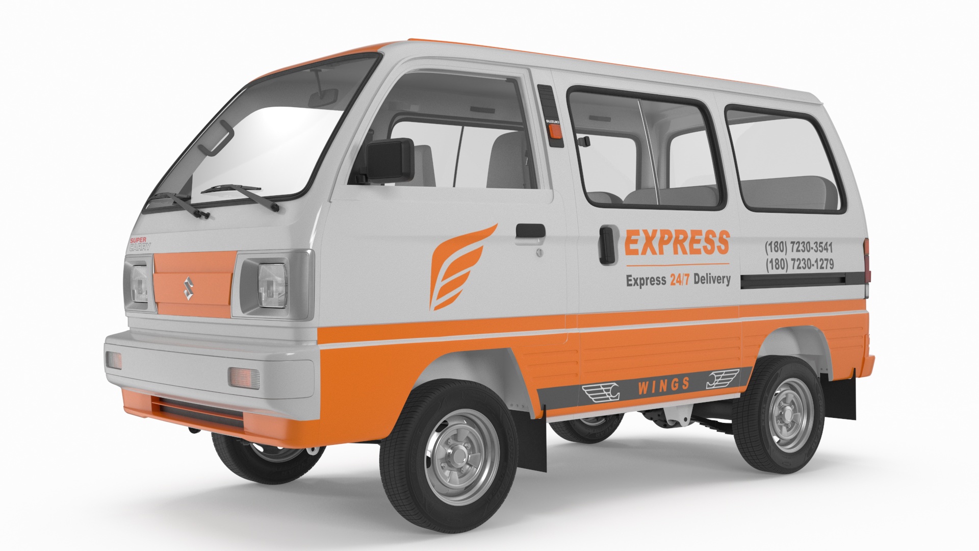 Suzuki Passenger Delivery Van 3D model