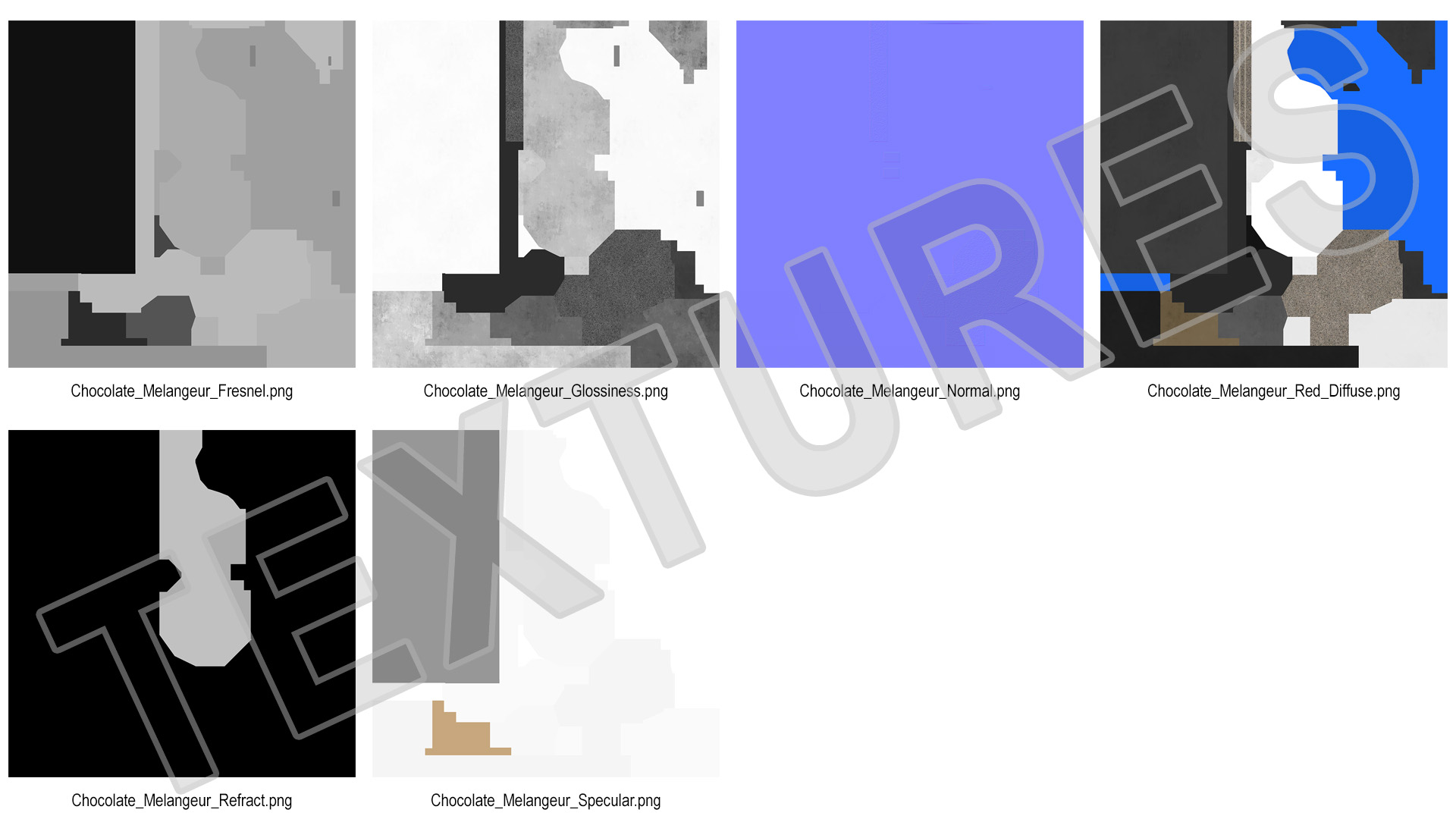 Chocolate Refiner Blue 3D