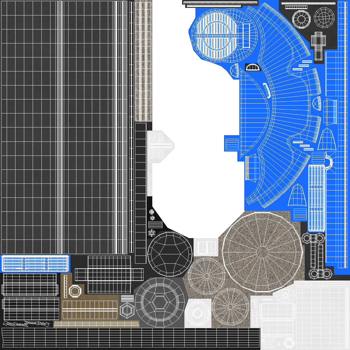 Chocolate Refiner Blue 3D