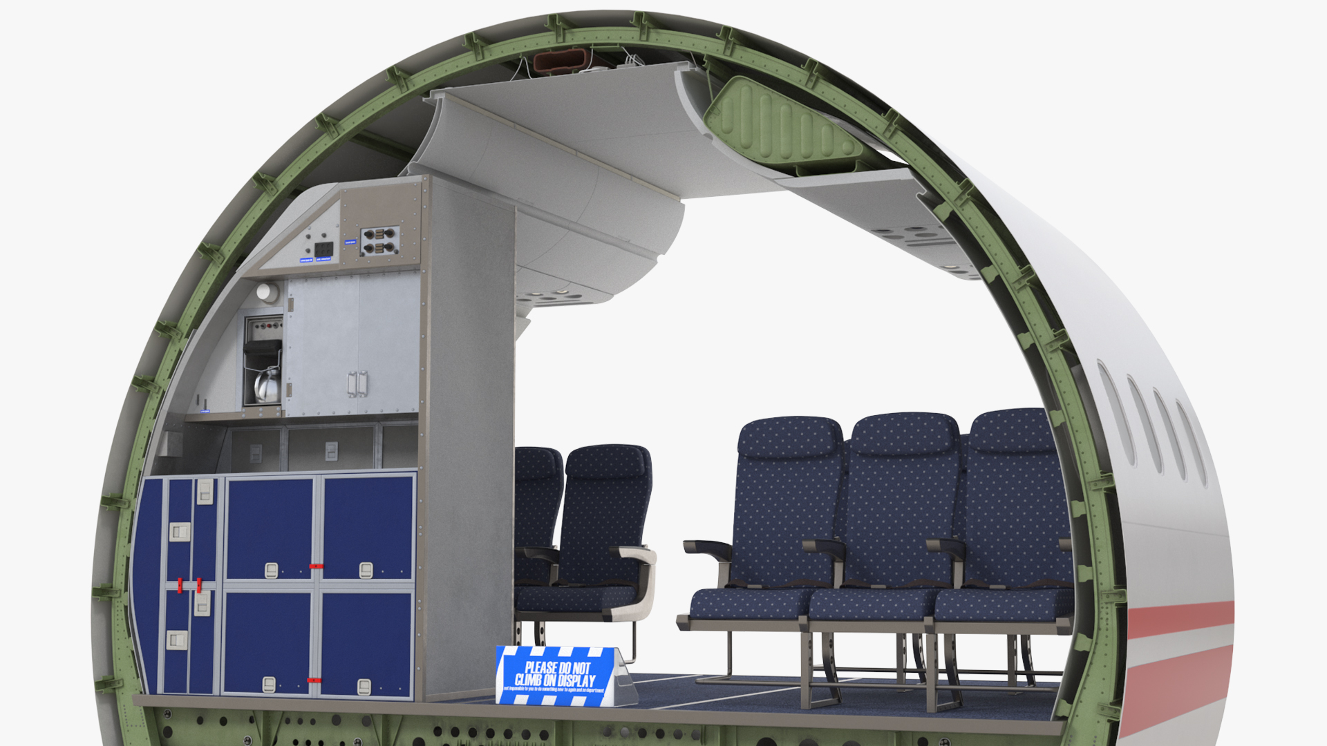 Aircraft Fuselage Cross Section, view 6