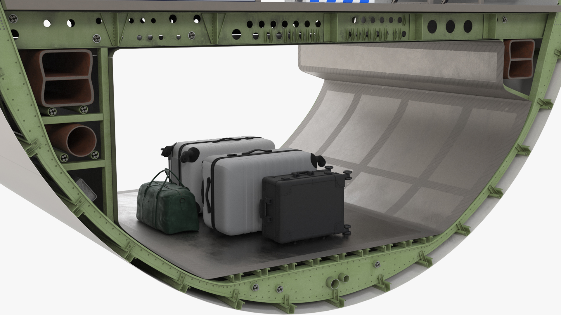 Aircraft Fuselage Cross Section, view 7