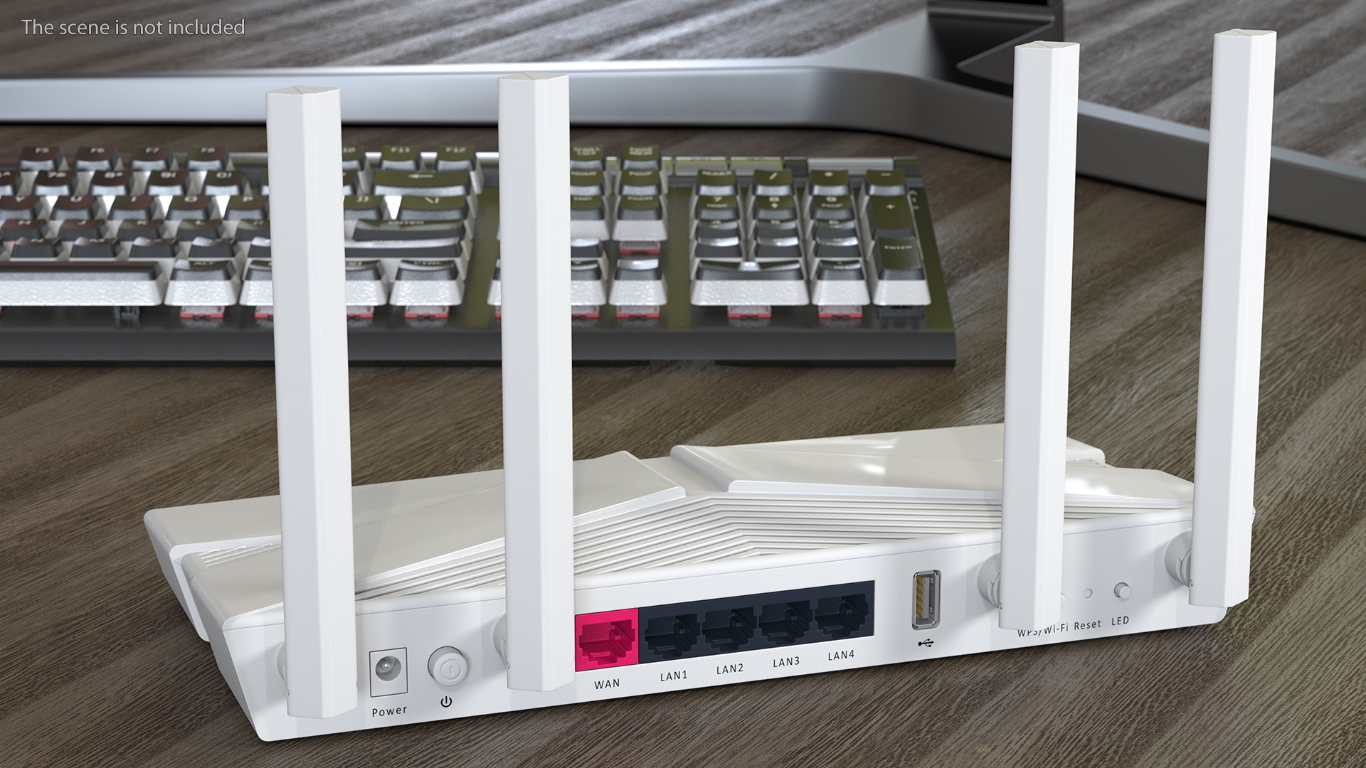 3D Wifi 6 Router model