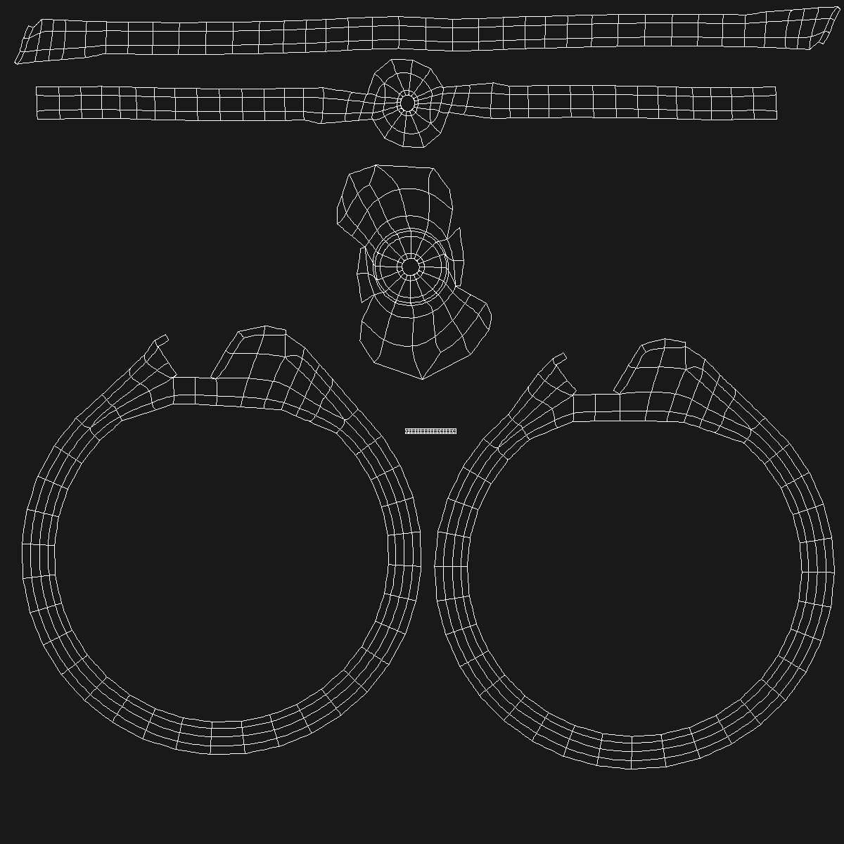 Diamond Ring 3D Model