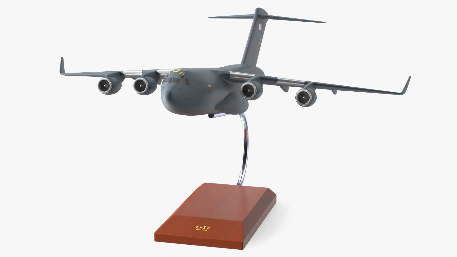 3D Globemaster III Scale Model with Stand model