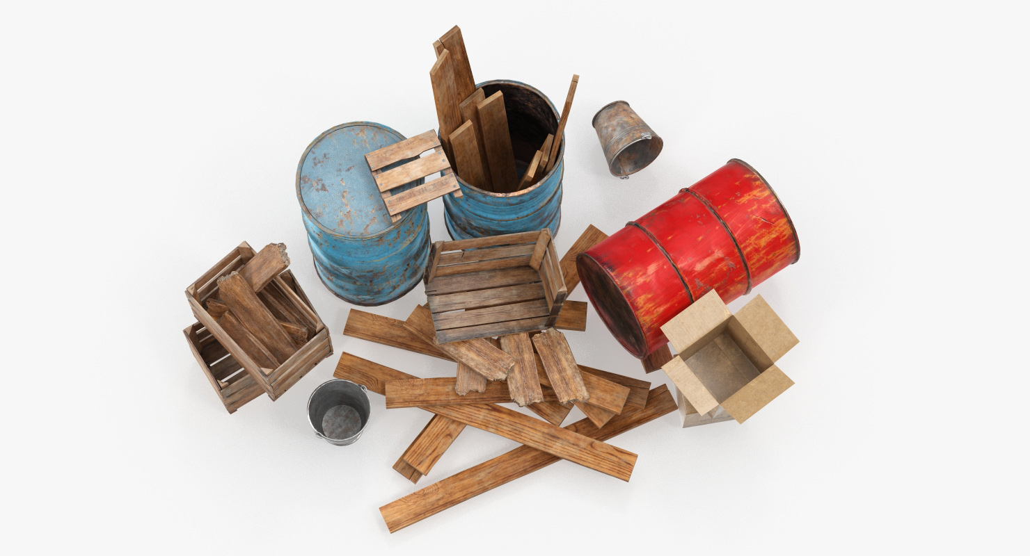 Industrial Debris 3D