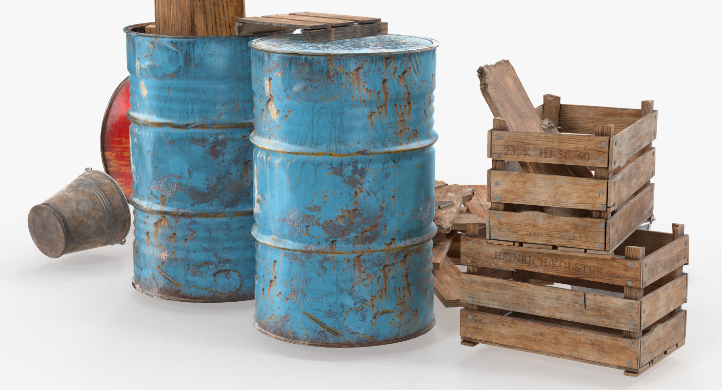 Industrial Debris 3D