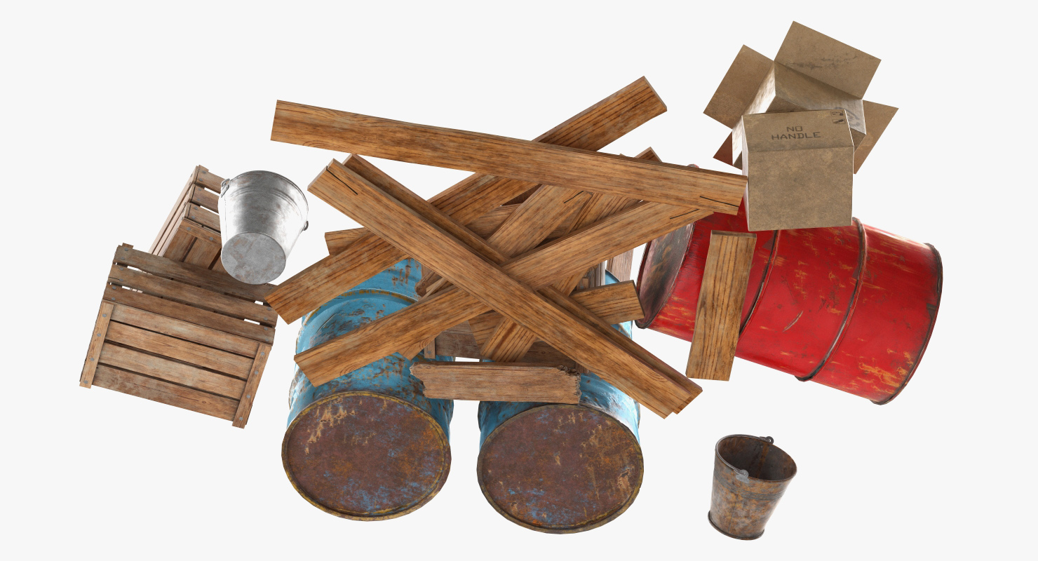 Industrial Debris 3D