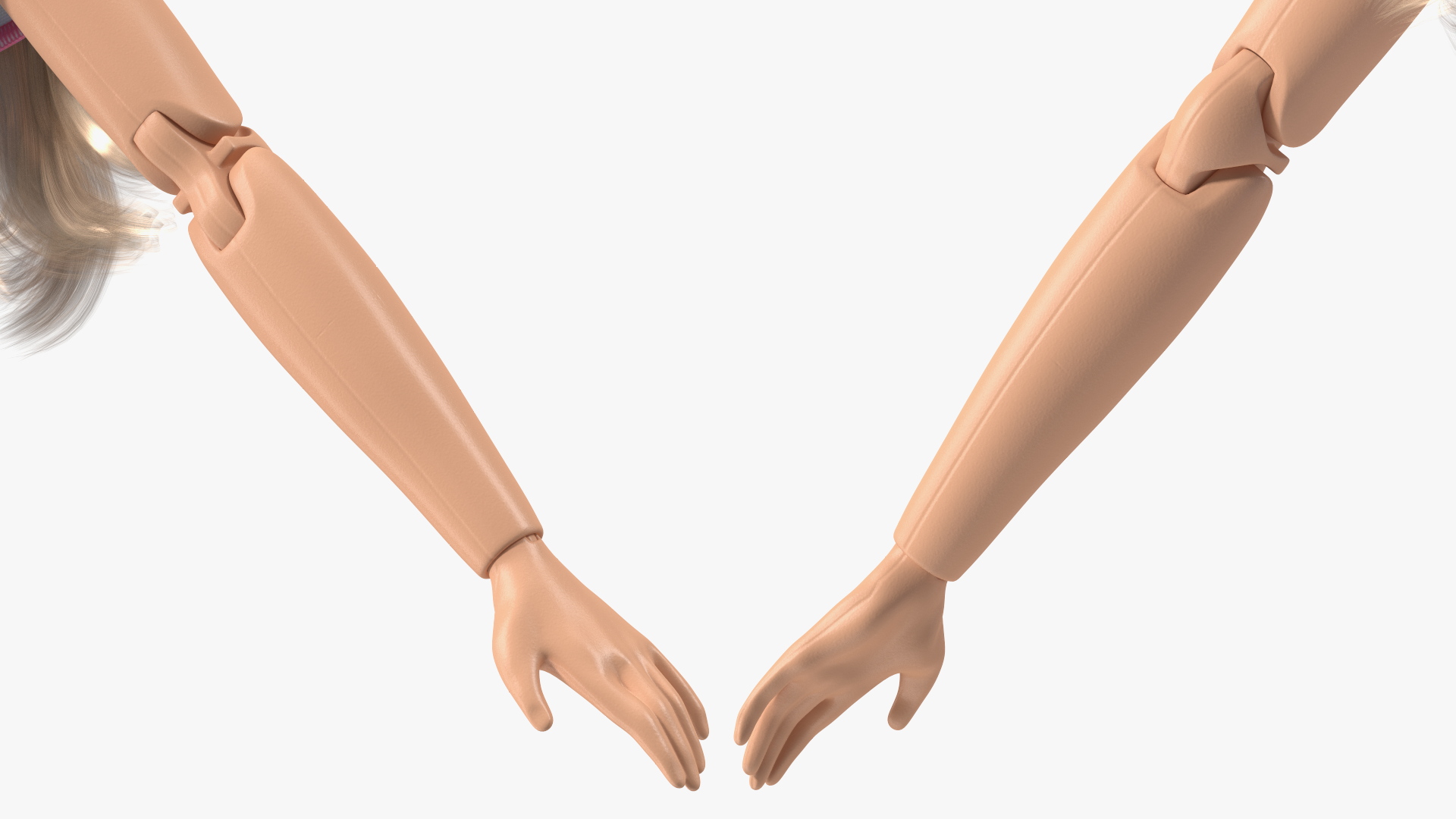 3D model Barbie Doll Jeans Style T-pose