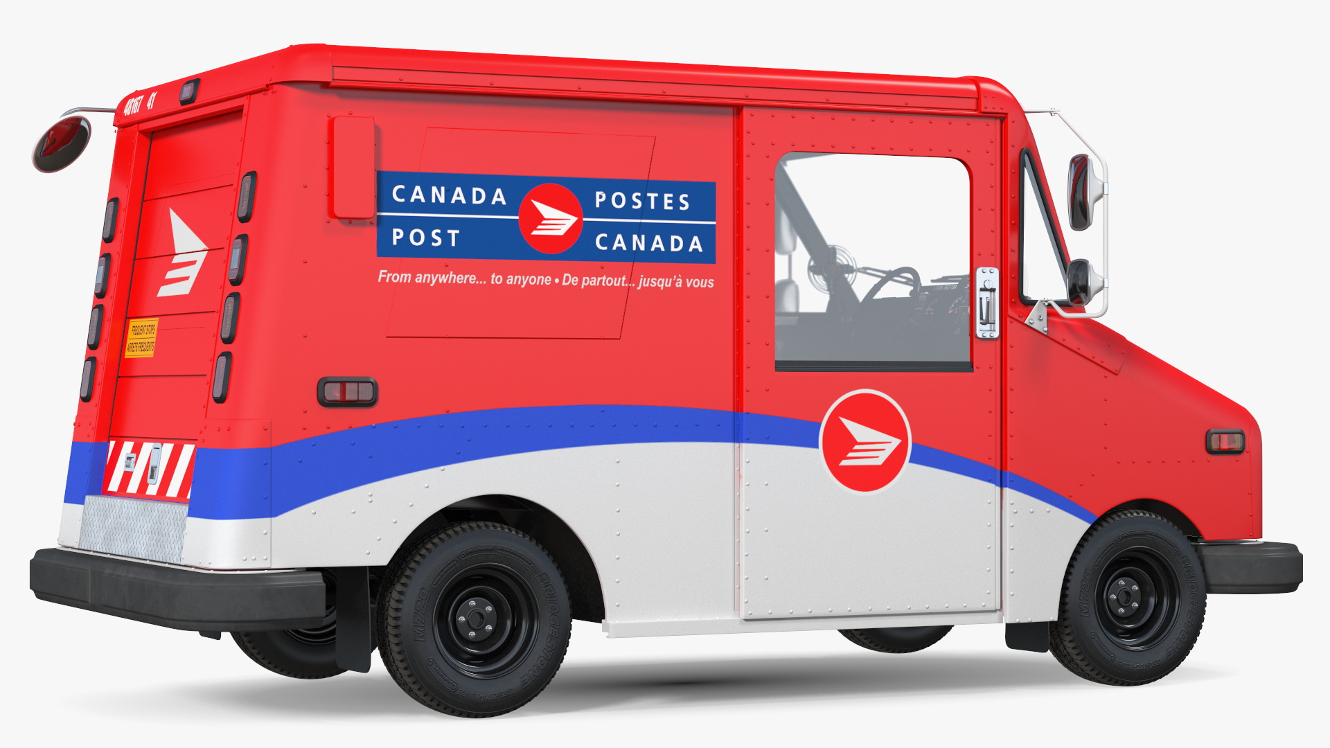 Canada Grumman LLV Post Car 3D