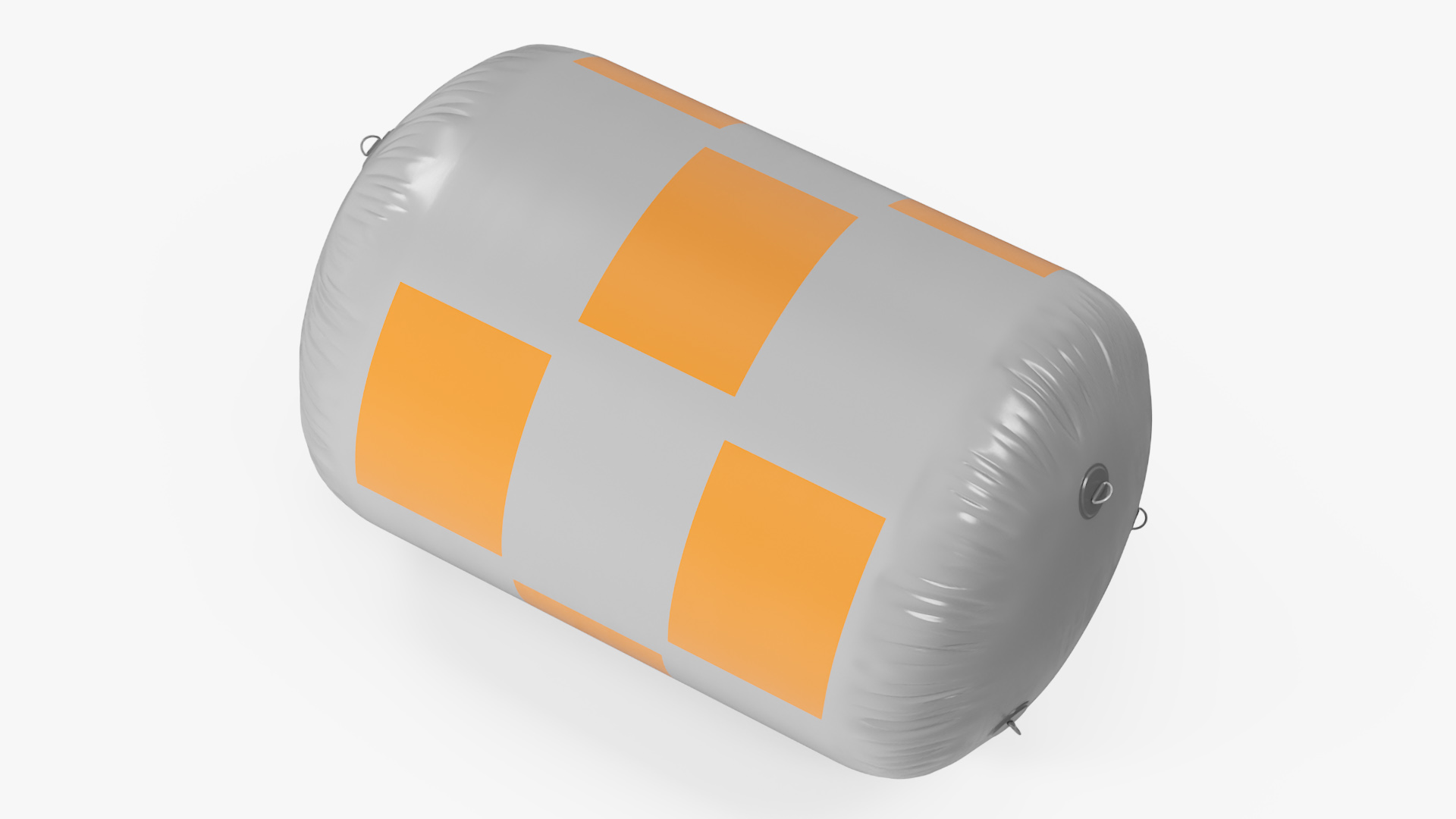 3D Floating Inflatable Marker Buoy for Water Sport Square Orange
