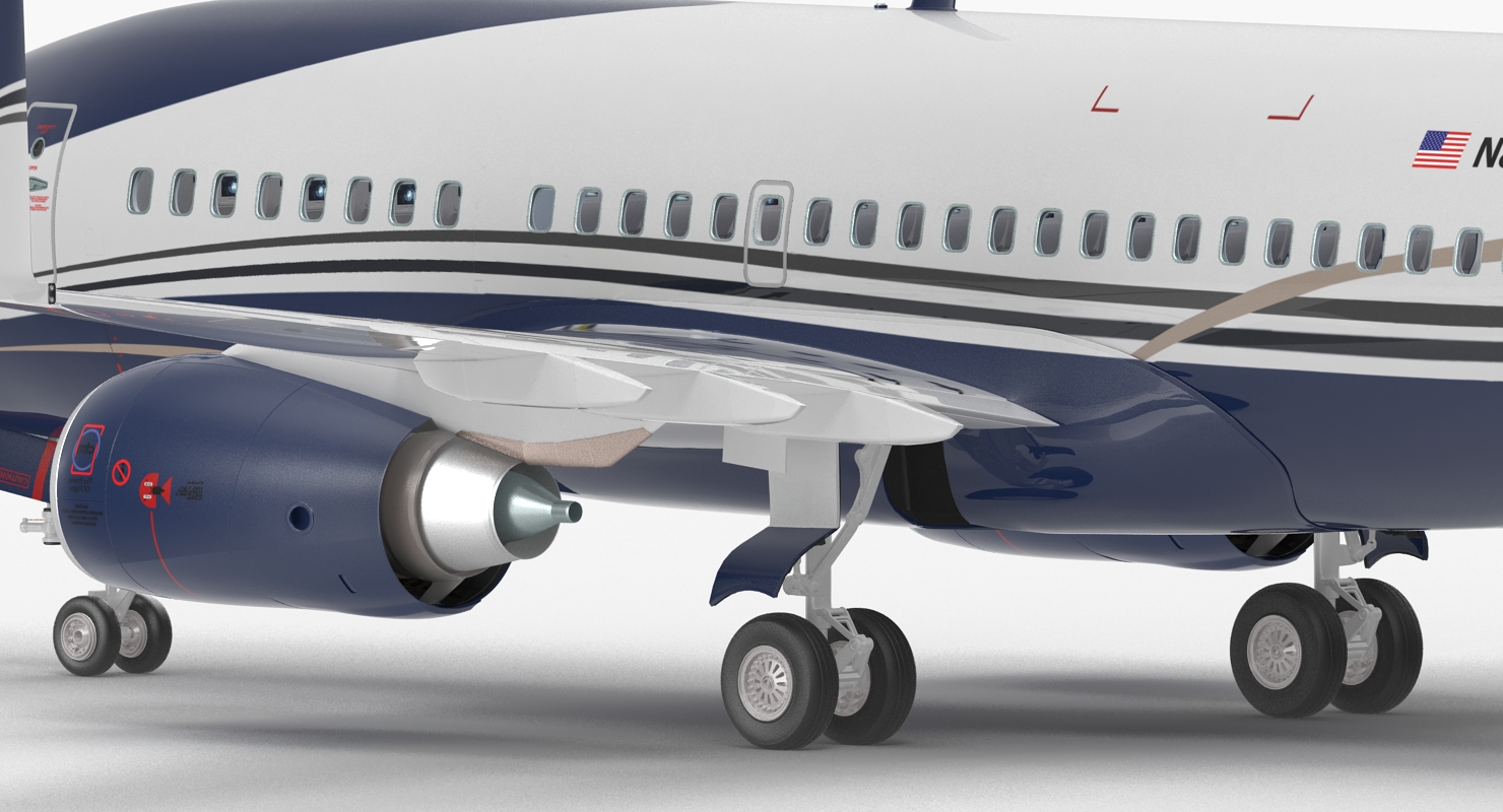 3D Boeing 737 600 with Interior Generic