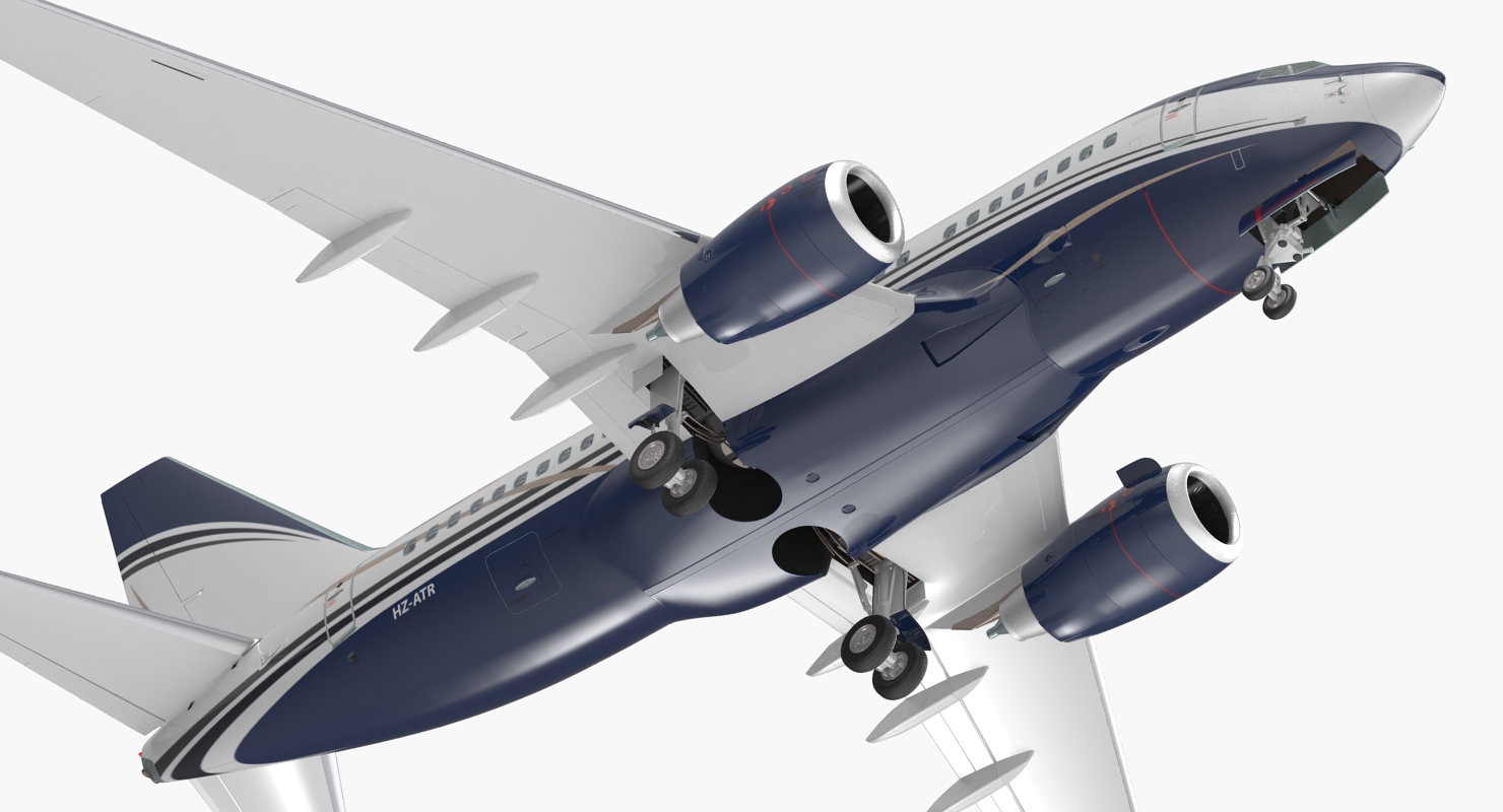 3D Boeing 737 600 with Interior Generic