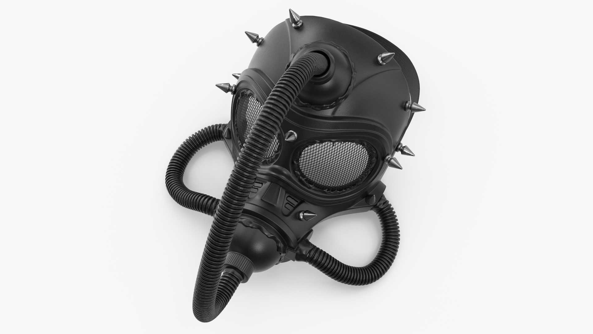 3D Cyberpunk Gas Mask model
