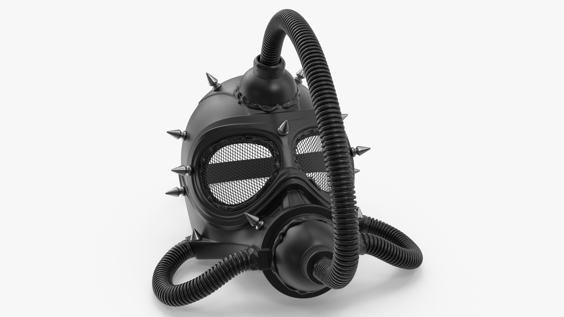 3D Cyberpunk Gas Mask model
