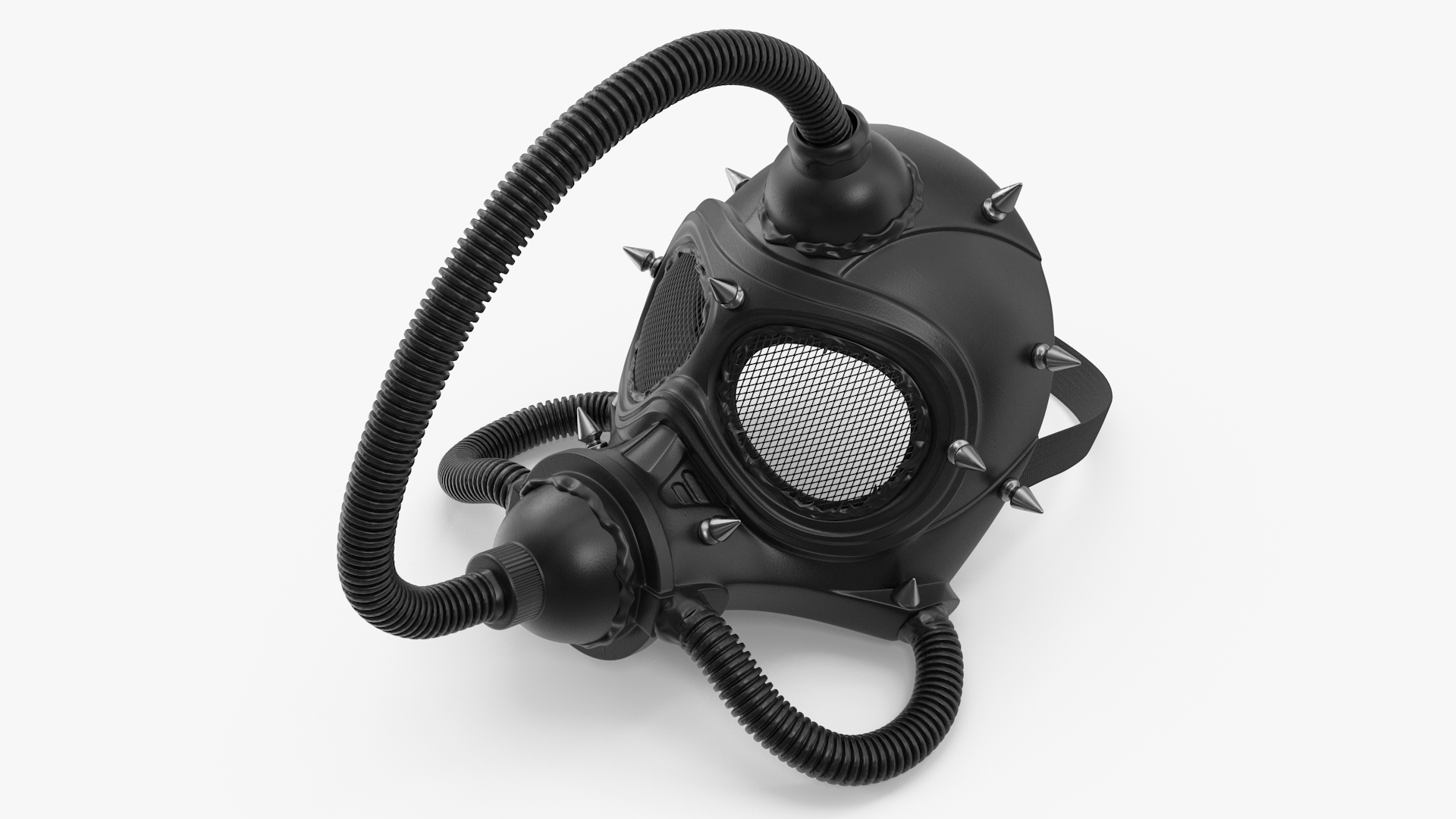 3D Cyberpunk Gas Mask model