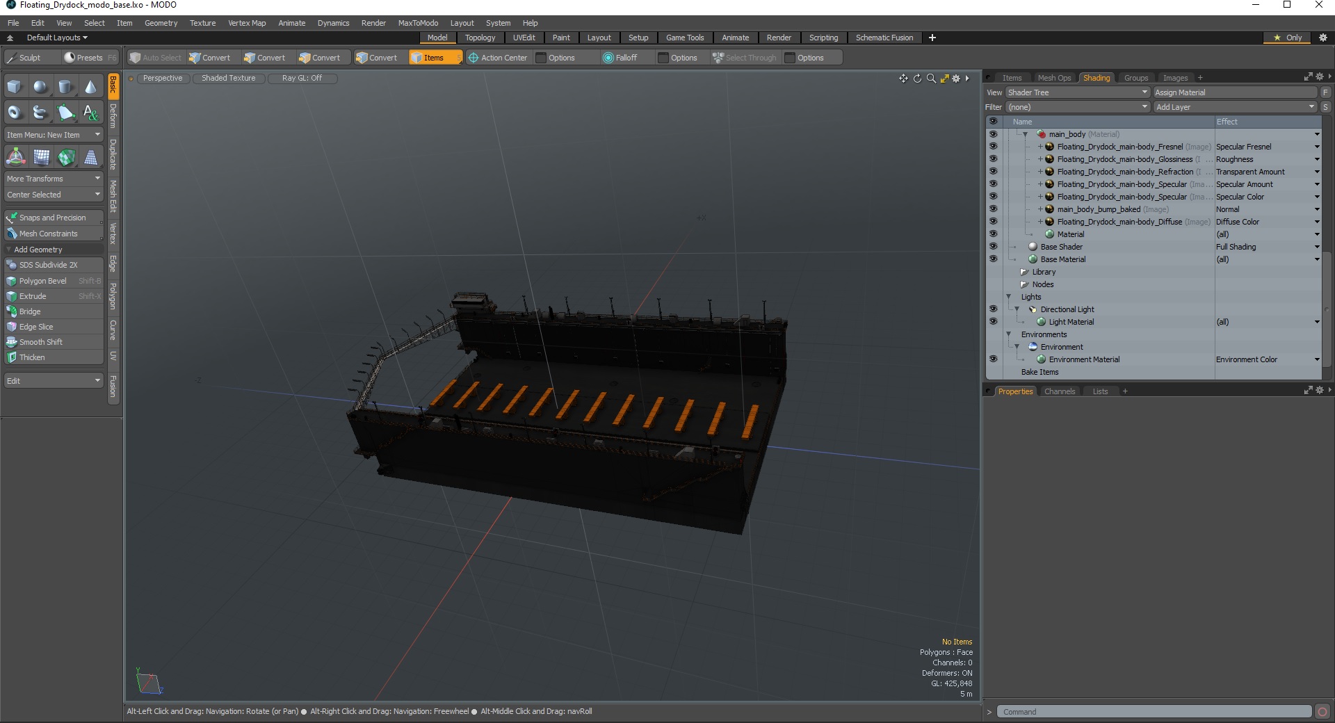3D Floating Drydock