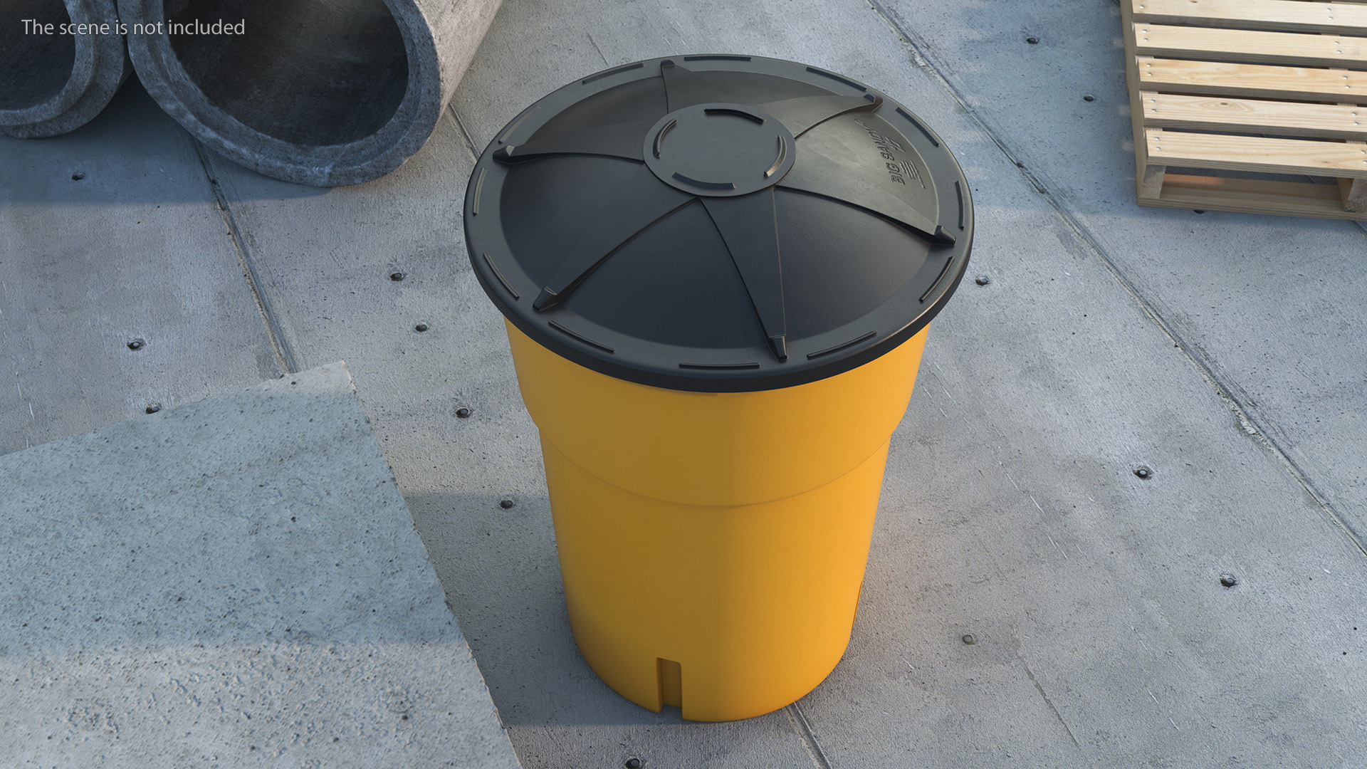Big Sandy Large Sand Barrel 3D