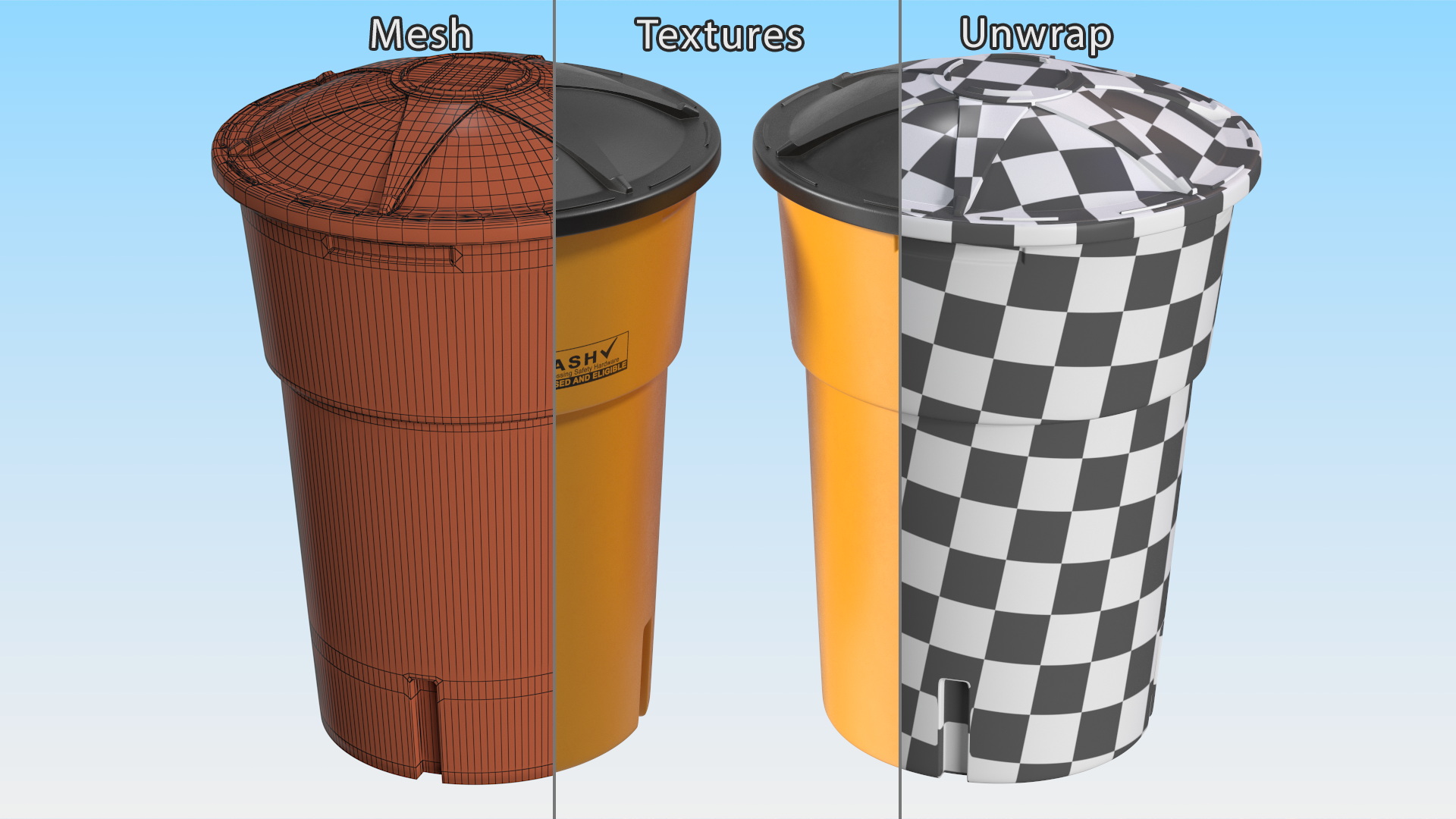 Big Sandy Large Sand Barrel 3D