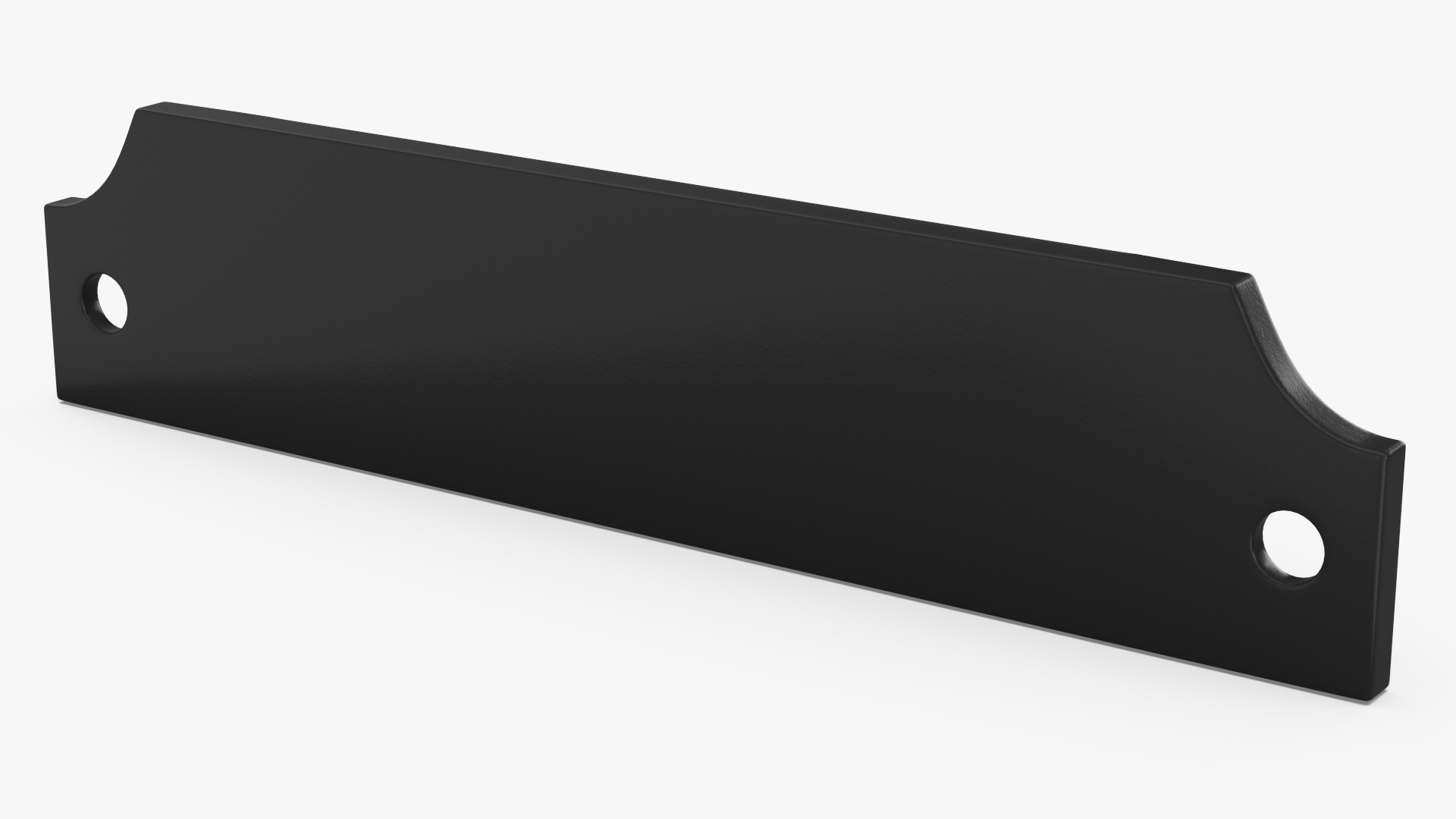 Kitchen Cabinet Handle Bin Pull Black 3D