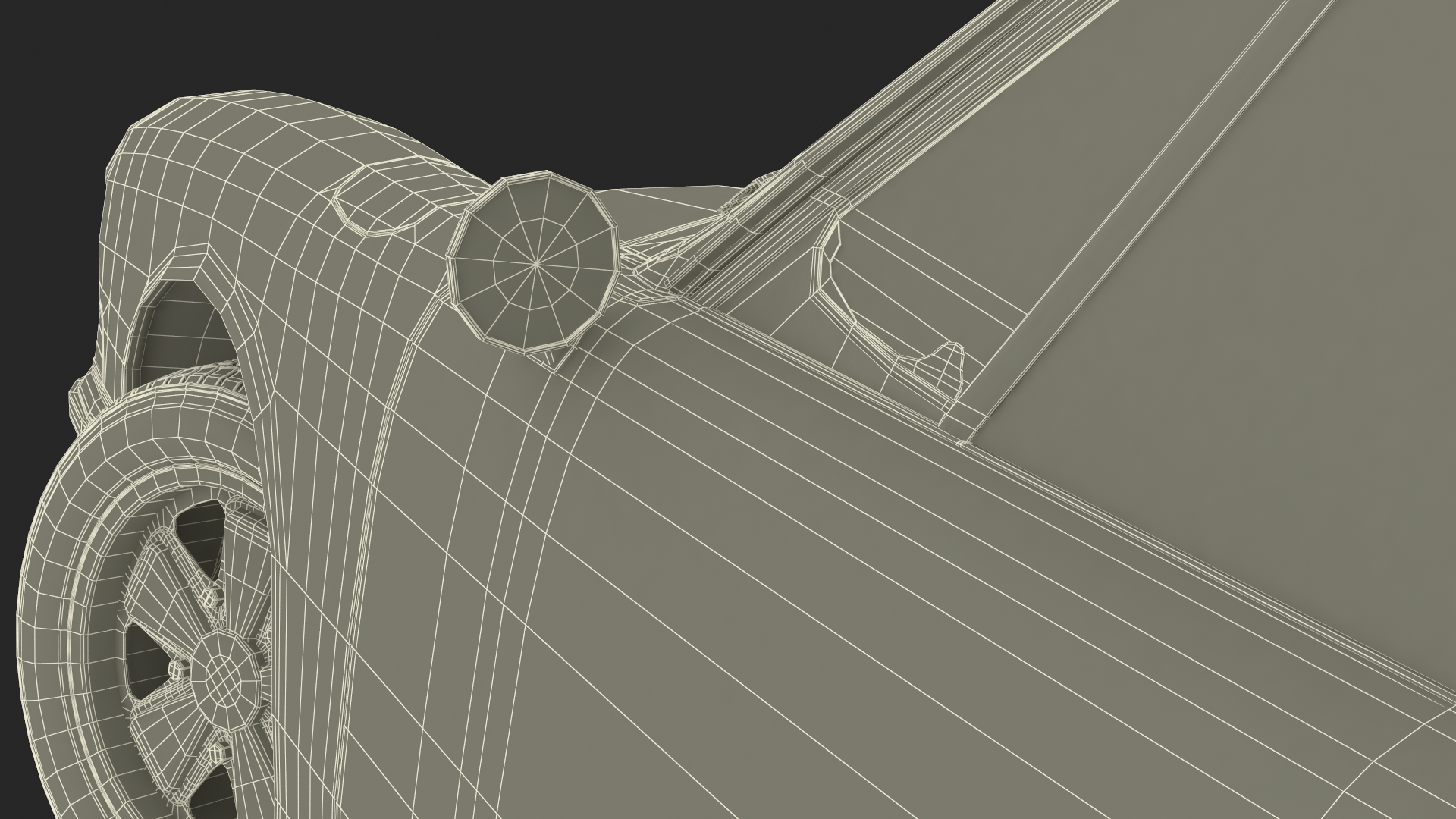 Porsche 911 1968 Blue Rigged for Cinema 4D 3D