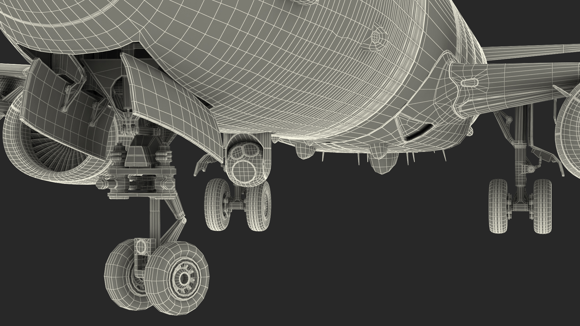 Boeing P-8 Poseidon Military Aircraft Rigged 3D model