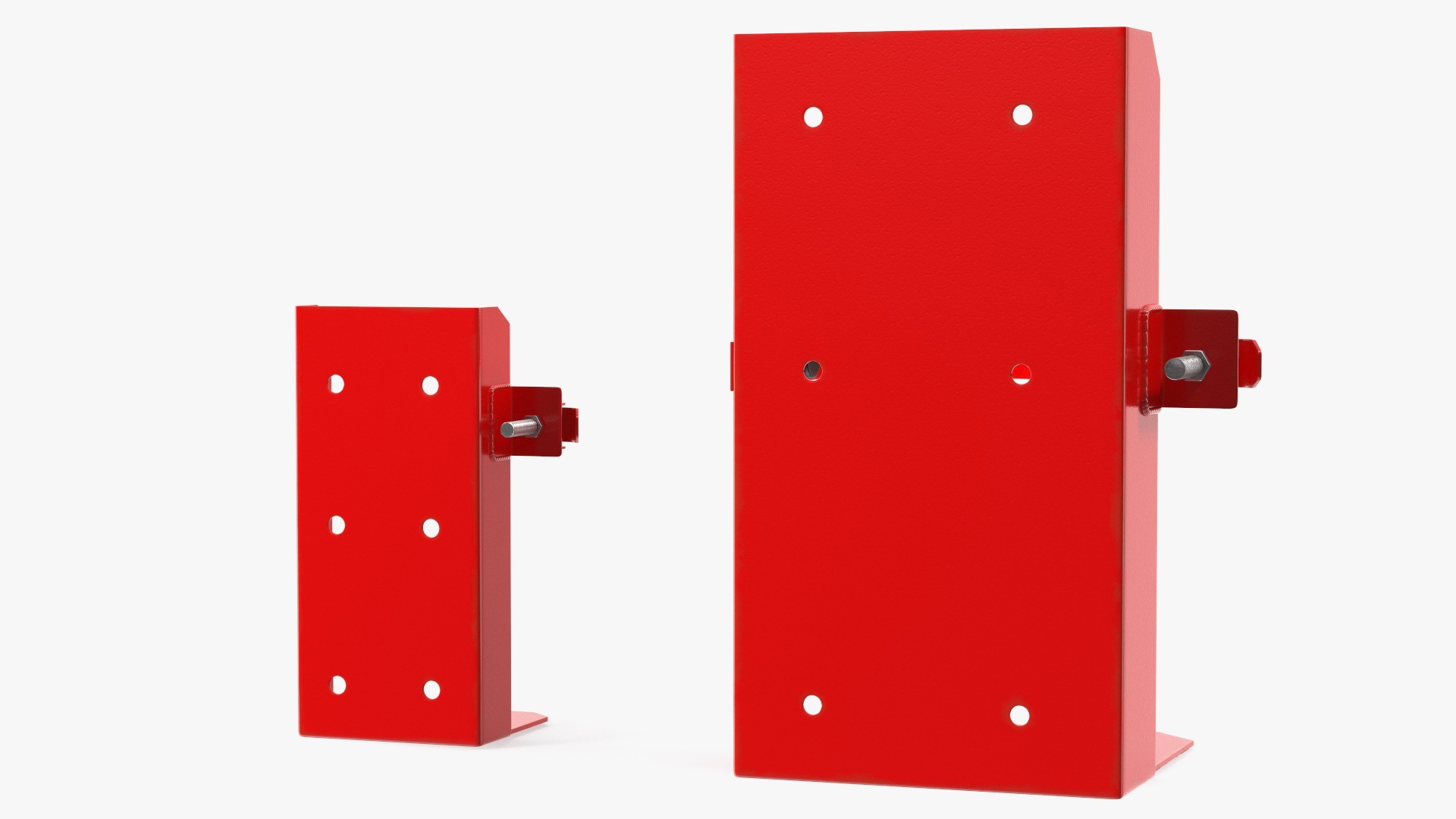 Heavy Duty Marine Bracket Set 3D model
