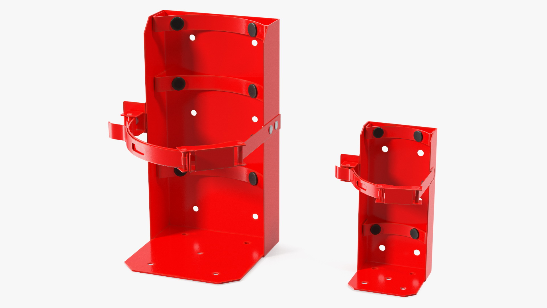 Heavy Duty Marine Bracket Set 3D model
