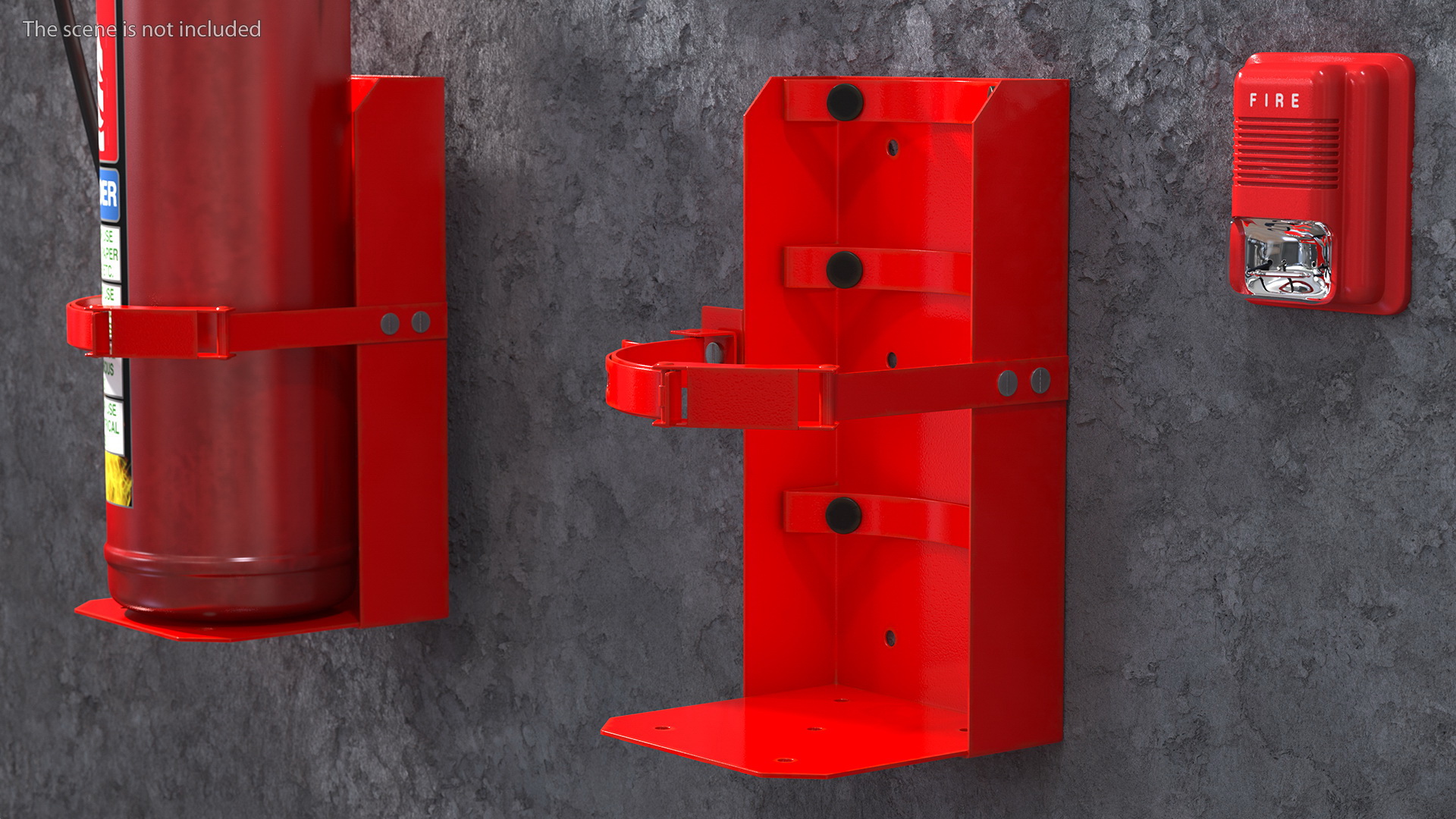 Heavy Duty Marine Bracket Set 3D model