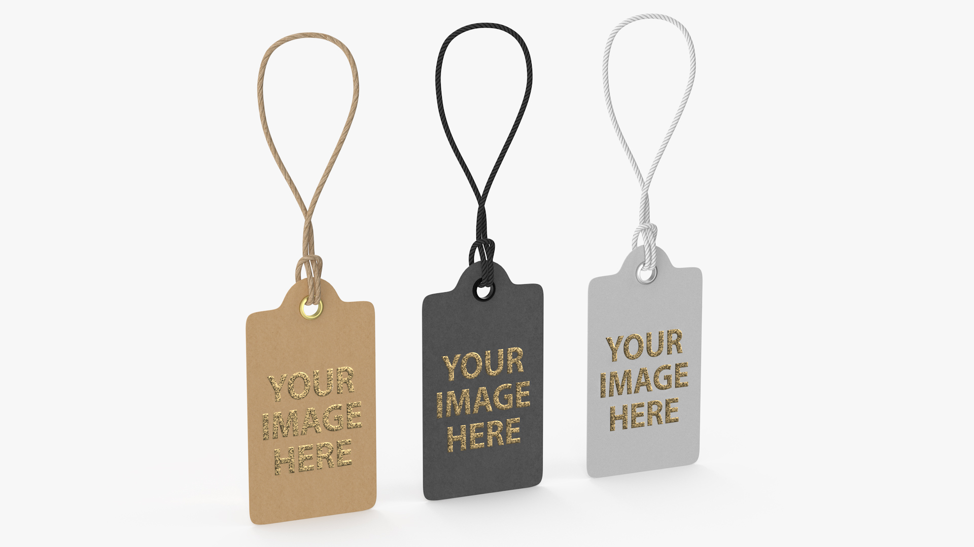 Label Tag Square Rounded 3D model
