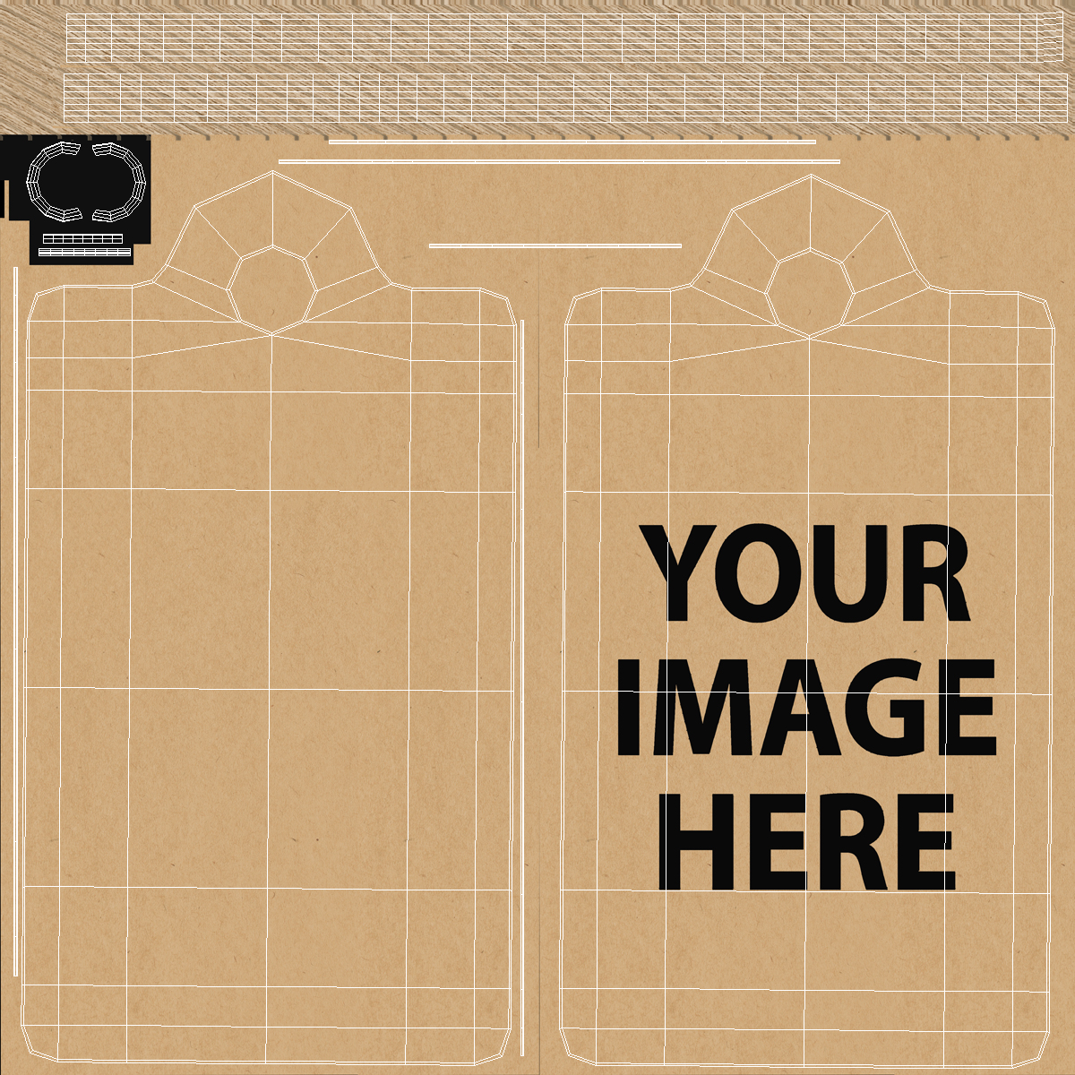 Label Tag Square Rounded 3D model