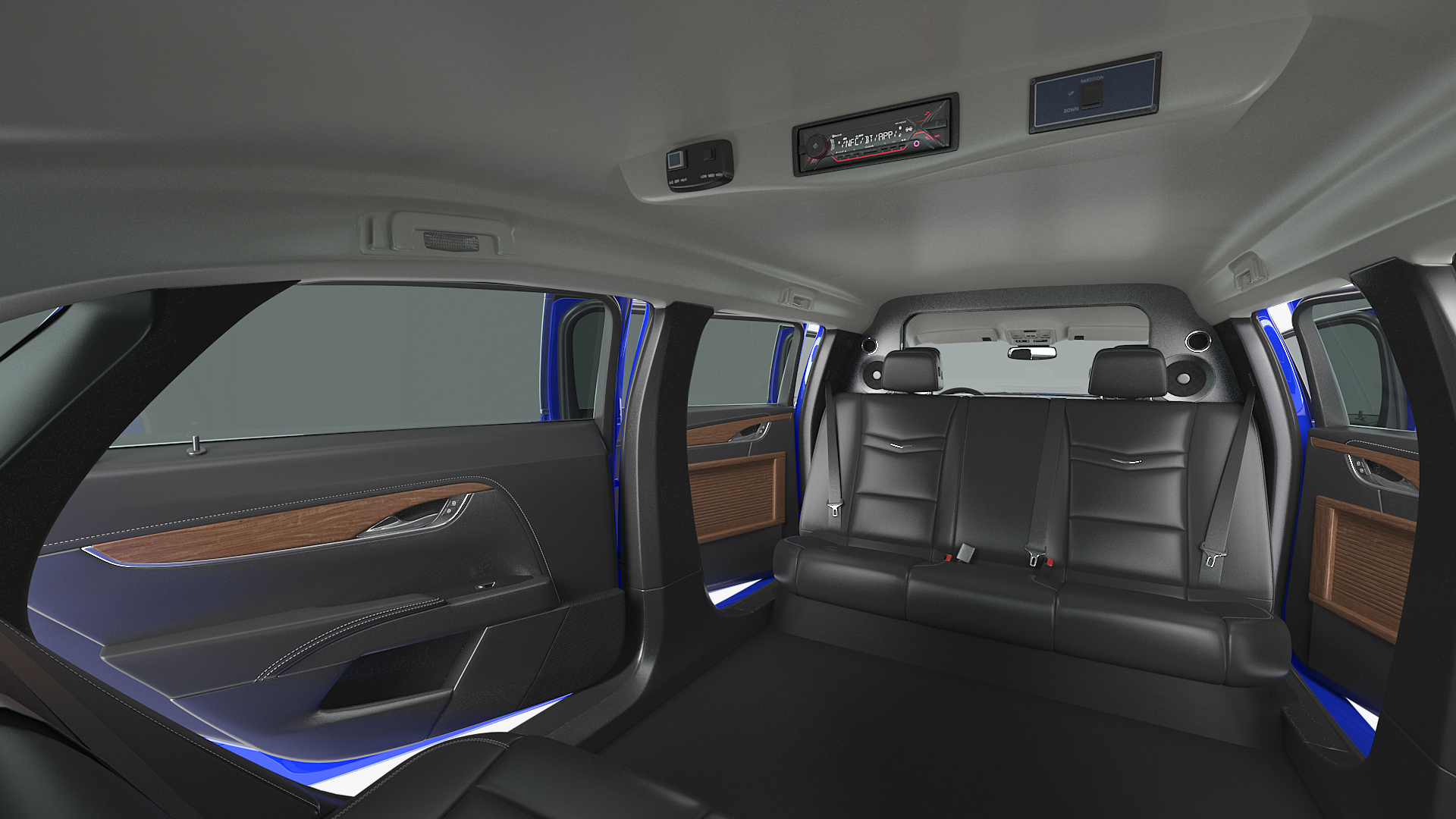 3D model Stretch Limousine Generic