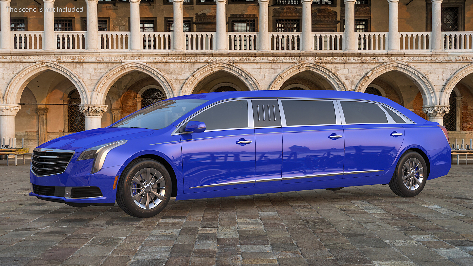 3D model Stretch Limousine Generic