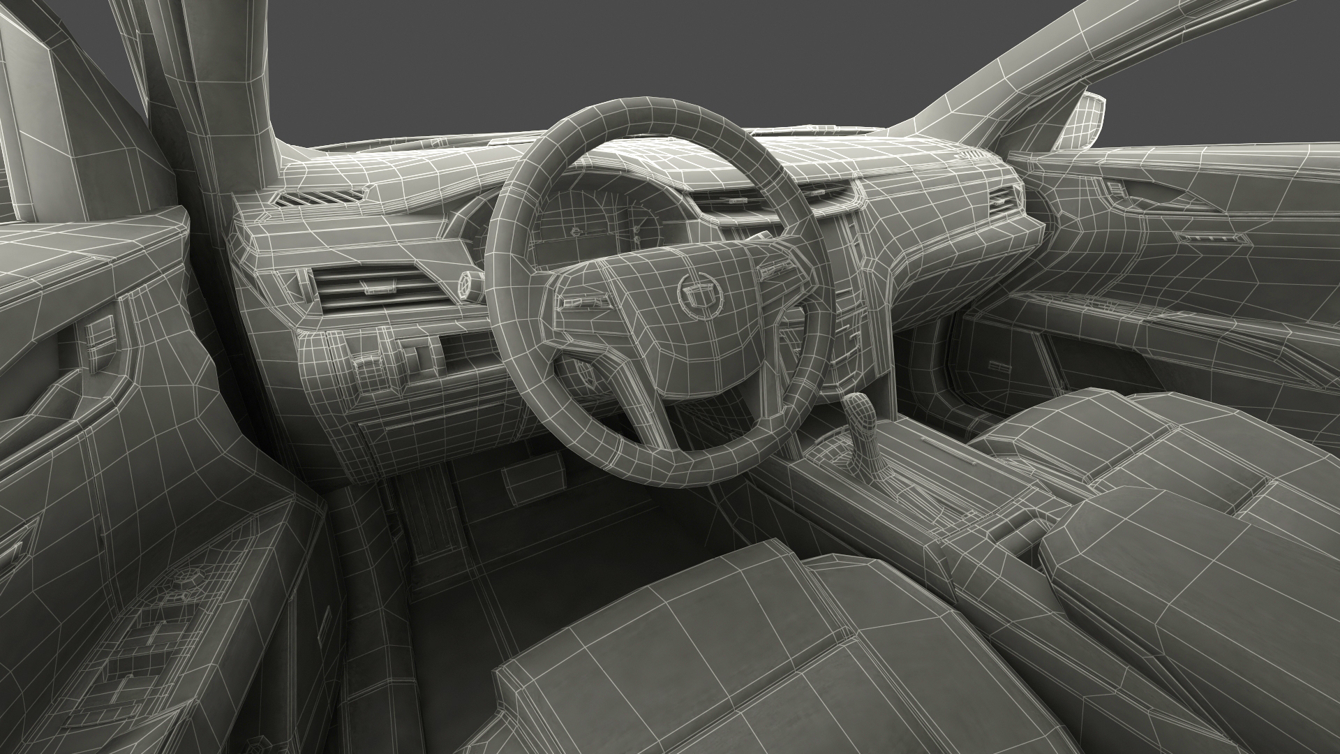 3D model Stretch Limousine Generic